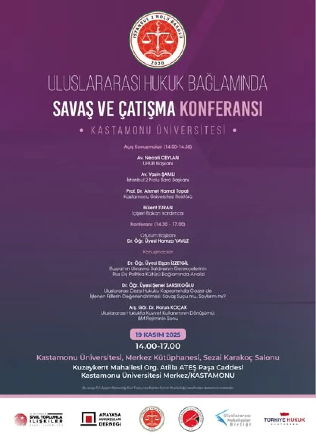Filistin'deki Gelişmeler Uluslararası Hukuk Konferansında Masaya Yatırılacak Filistin'deki Gelişmeler Uluslararası Hukuk Konferansında Masaya Yatırılacak