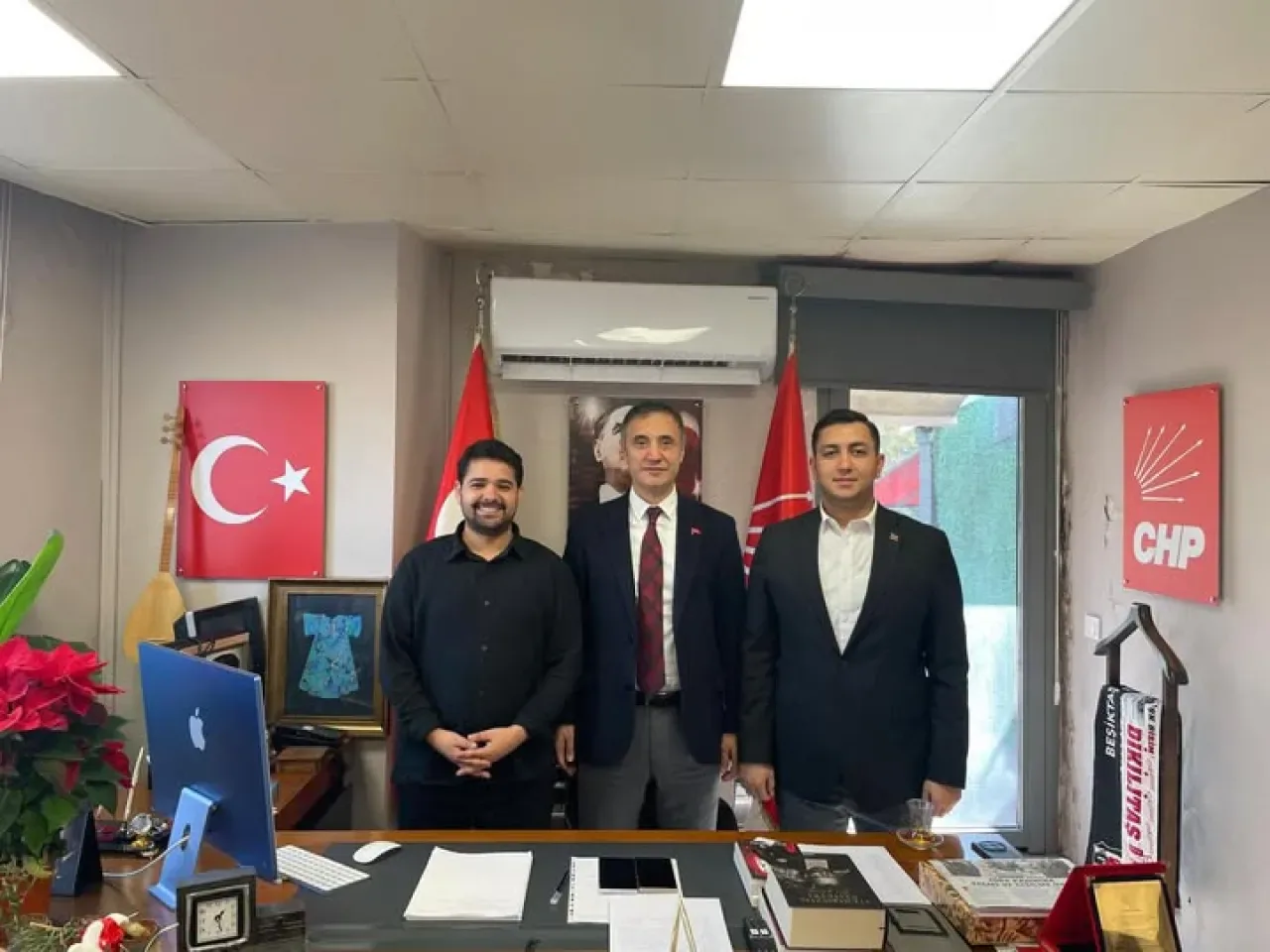 CHP Beşiktaş İlçe Başkanlığı Ziyareti CHP Beşiktaş İlçe Başkanlığı Ziyareti