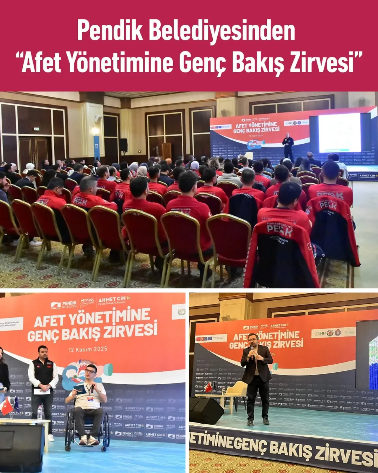 İstanbul'da Gençlerden Afet Yönetimine Taze Bakış İstanbul'da Gençlerden Afet Yönetimine Taze Bakış