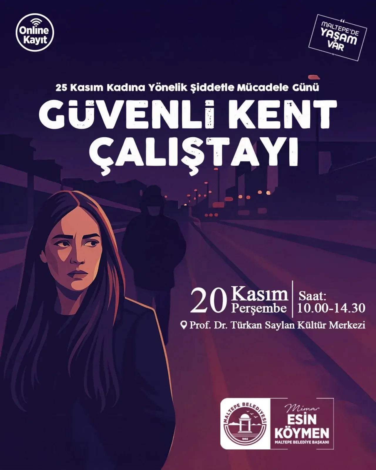 Maltepe'de Güvenli Kent ve Toplumsal Cinsiyet Çalıştayı Düzenleniyor Maltepe'de Güvenli Kent ve Toplumsal Cinsiyet Çalıştayı Düzenleniyor