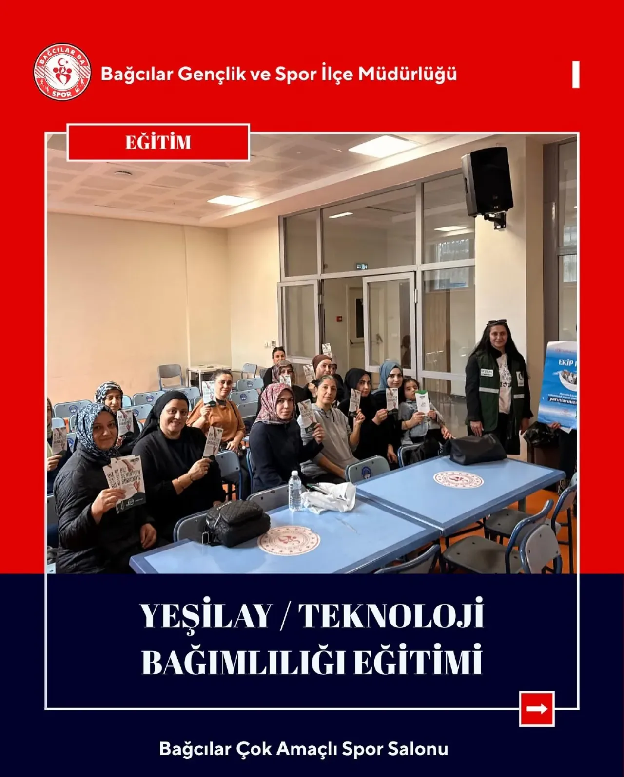 Bağcılar'da Teknoloji Bağımlılığı ile Mücadele Eğitimi Düzenlendi Bağcılar'da Teknoloji Bağımlılığı ile Mücadele Eğitimi Düzenlendi