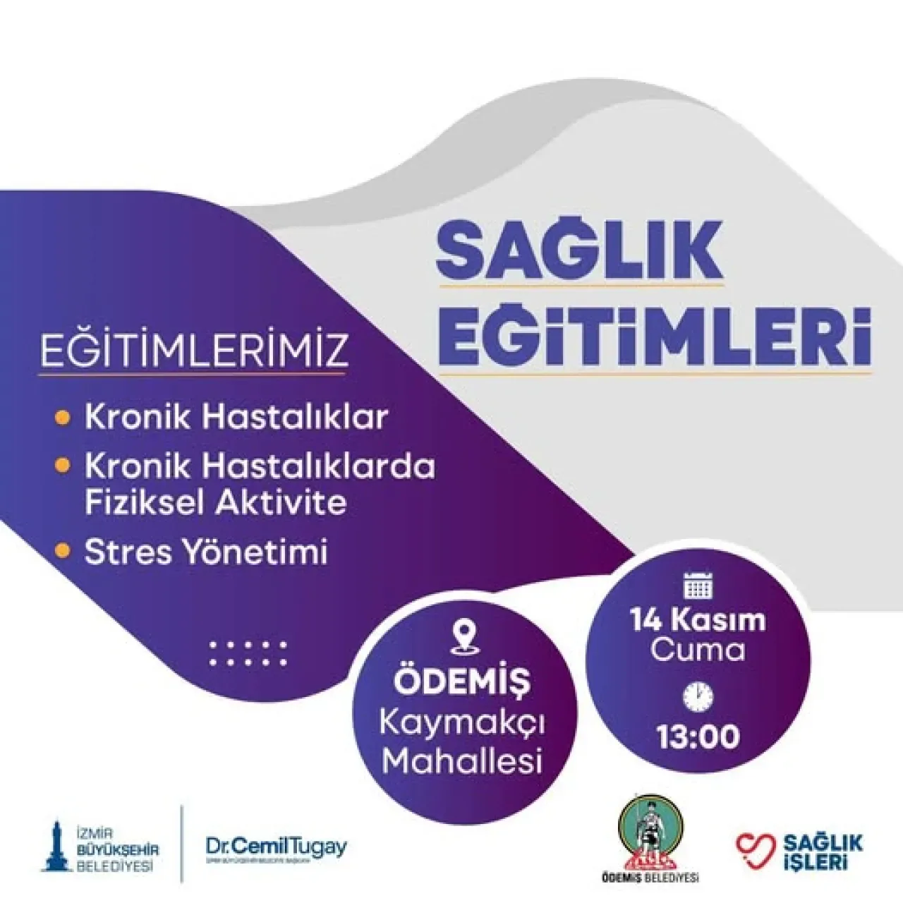 Ödemiş Kaymakçı'da Kronik Hastalıklar ve Stres Yönetimi Eğitimi Ödemiş Kaymakçı'da Kronik Hastalıklar ve Stres Yönetimi Eğitimi