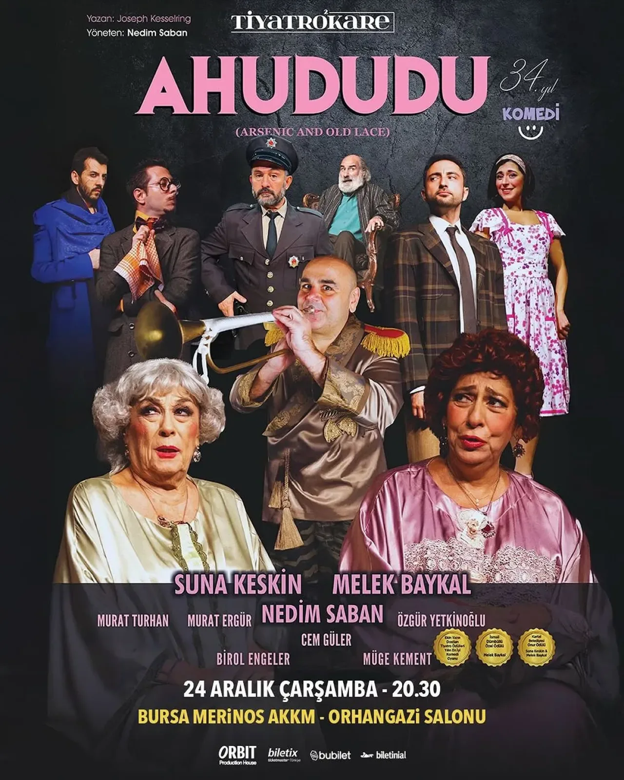 Usta Oyuncular, "Ahududu" Oyunuyla Tiyatro Sahnesinde Buluşuyor Usta Oyuncular, "Ahududu" Oyunuyla Tiyatro Sahnesinde Buluşuyor