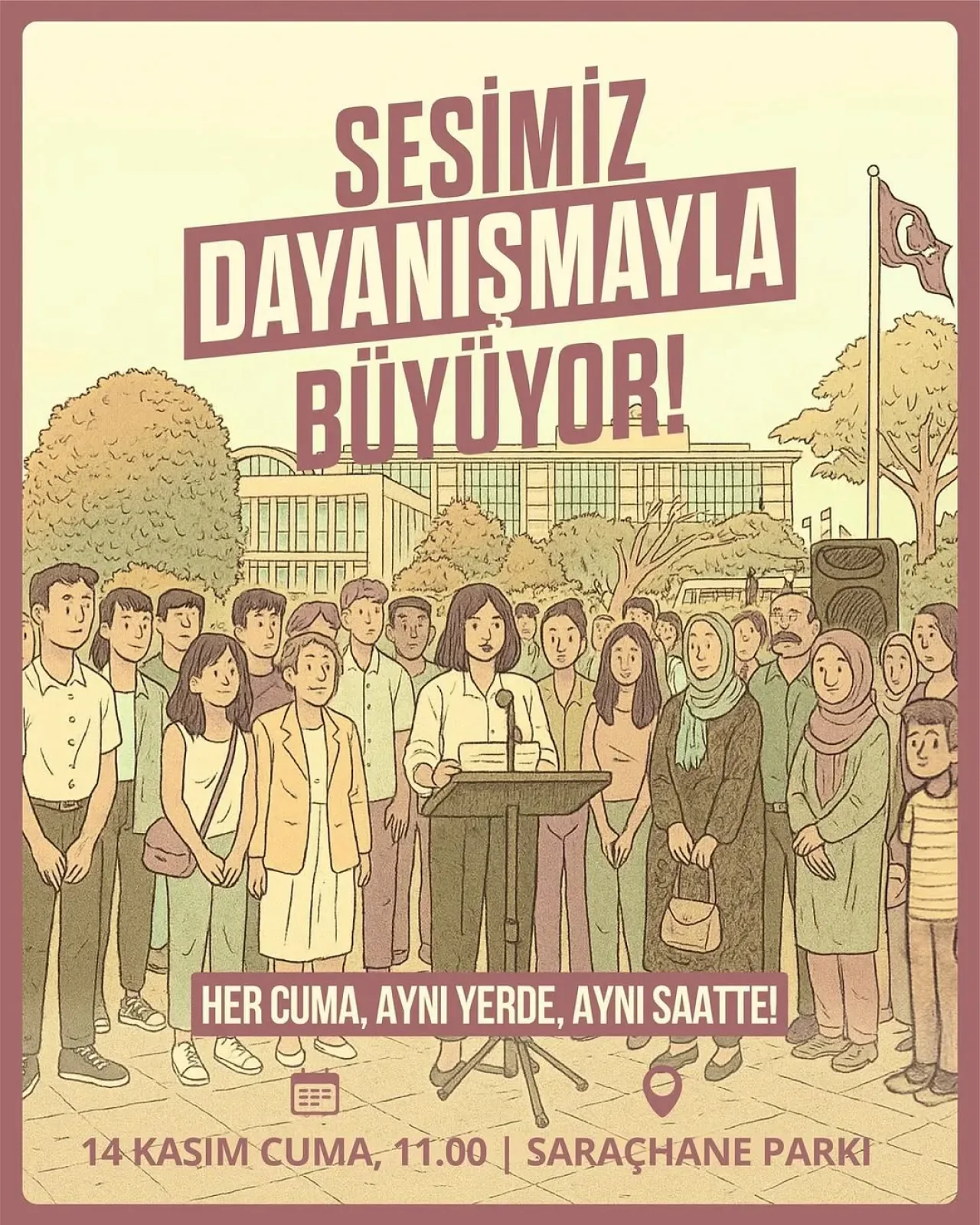 CHP Ümraniye Kadın Kolları, 14 Kasım'da Saraçhane'de Buluşuyor CHP Ümraniye Kadın Kolları, 14 Kasım'da Saraçhane'de Buluşuyor