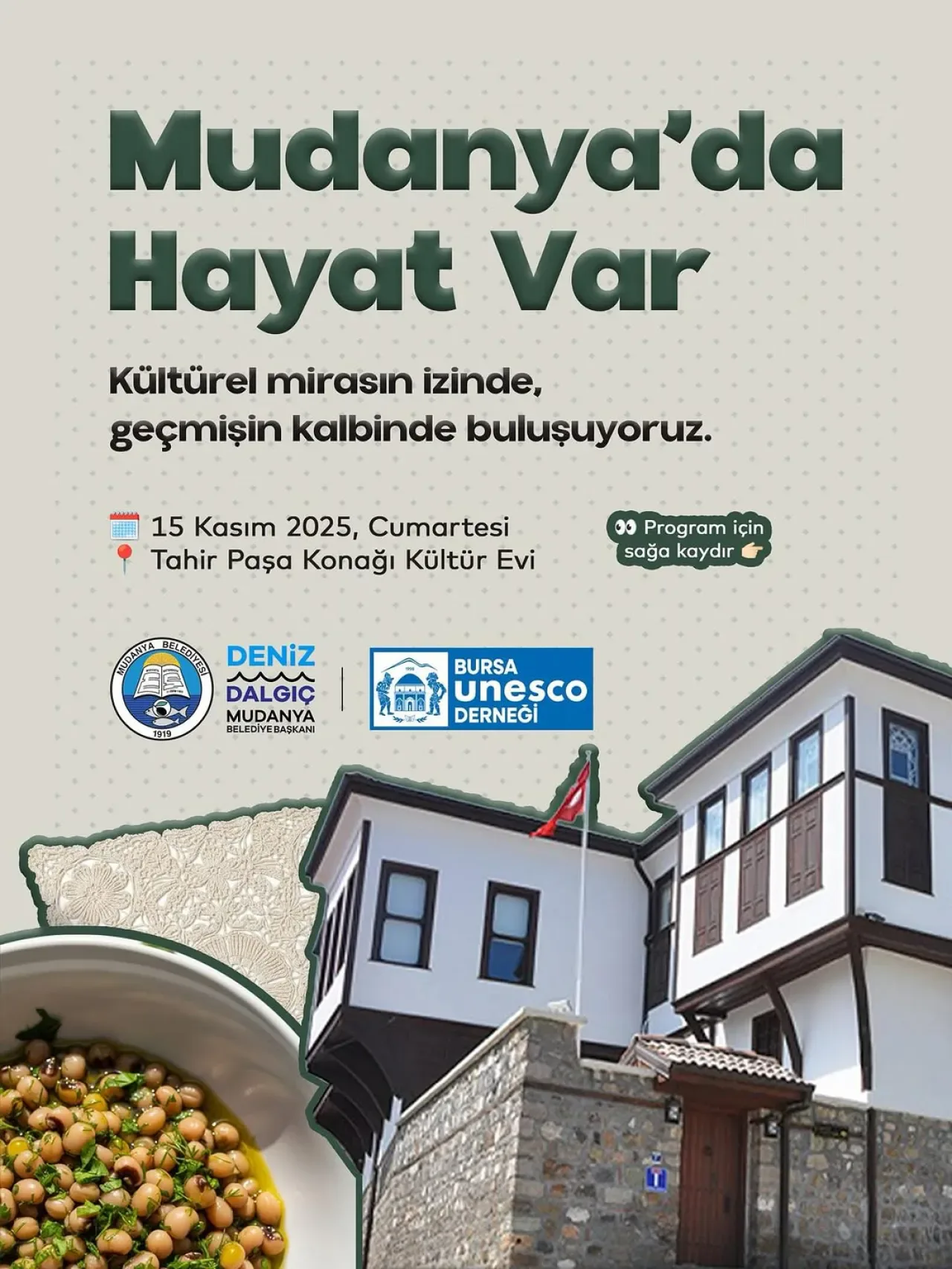 Mudanya'da Kültürel Miras Günleri Başlıyor Mudanya'da Kültürel Miras Günleri Başlıyor