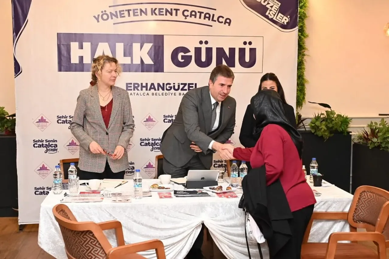 Çatalca Belediyesi'nden Halk Günü ile Yönetişimde Yeni Soluk Çatalca Belediyesi'nden Halk Günü ile Yönetişimde Yeni Soluk