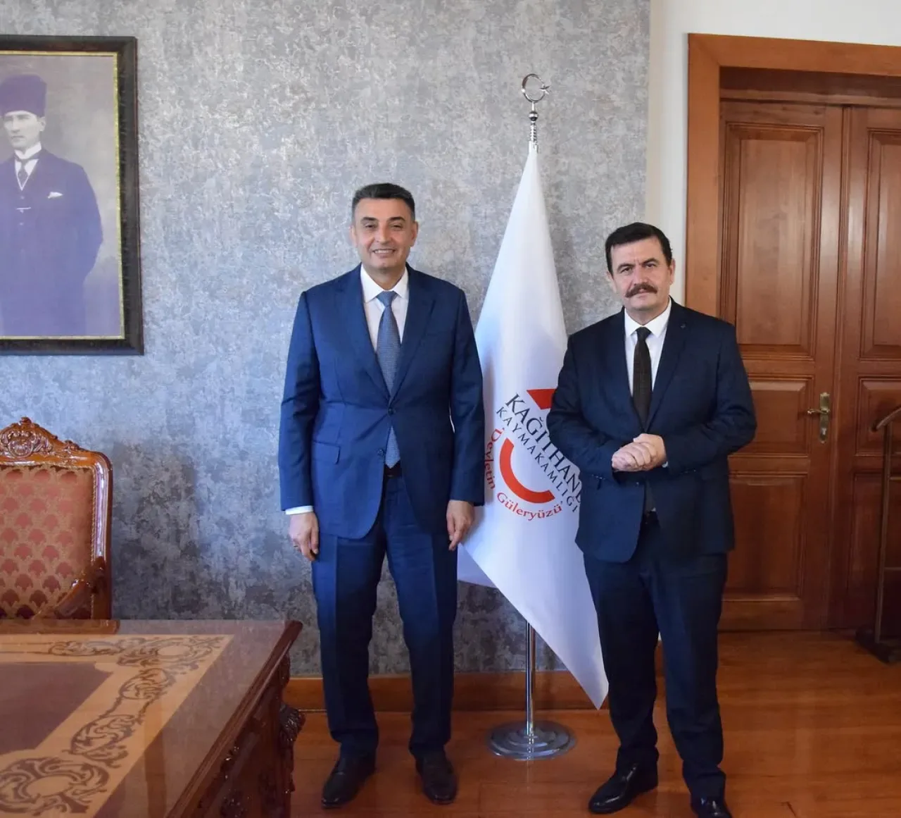 Kağıthane Kaymakamlığı'na Ziyaret Kağıthane Kaymakamlığı'na Ziyaret
