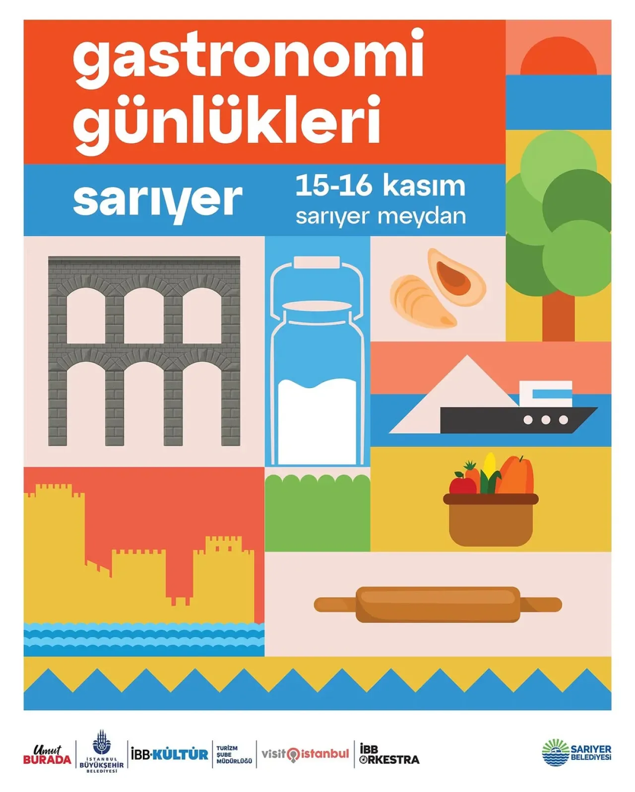 Sarıyer'de Gastronomi Şöleni: "Gastronomi Günlükleri" Başlıyor Sarıyer'de Gastronomi Şöleni: "Gastronomi Günlükleri" Başlıyor