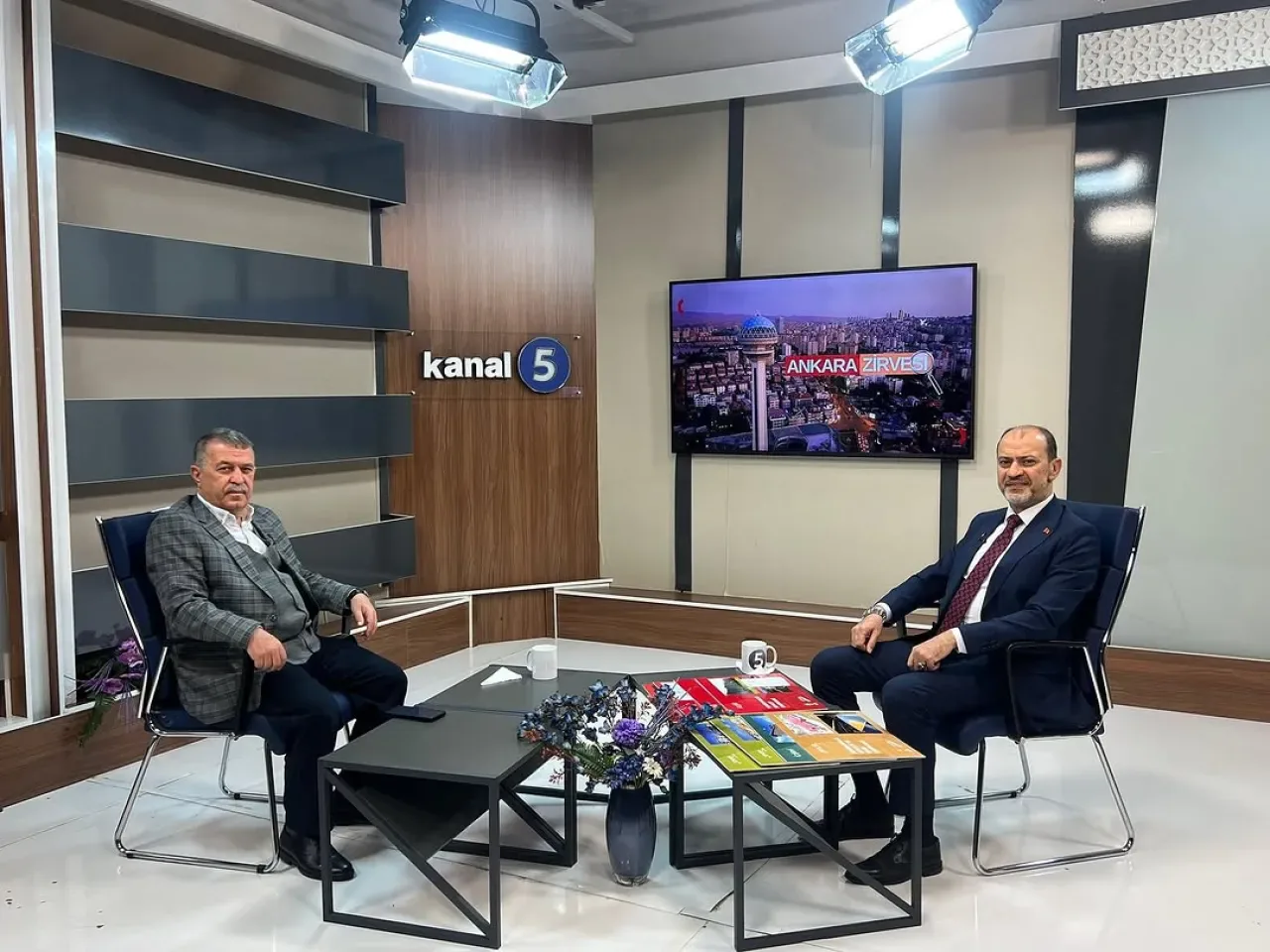 AK Parti Yenimahalle İlçe Başkanı Ekrem Yüce, Kanal 5'te Açıklamalarda Bulundu AK Parti Yenimahalle İlçe Başkanı Ekrem Yüce, Kanal 5'te Açıklamalarda Bulundu