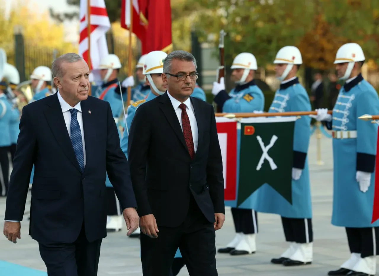 Cumhurbaşkanı Erdoğan, KKTC Cumhurbaşkanı Erhürman ile Ankara'da Bir Araya Geldi Cumhurbaşkanı Erdoğan, KKTC Cumhurbaşkanı Erhürman ile Ankara'da Bir Araya Geldi