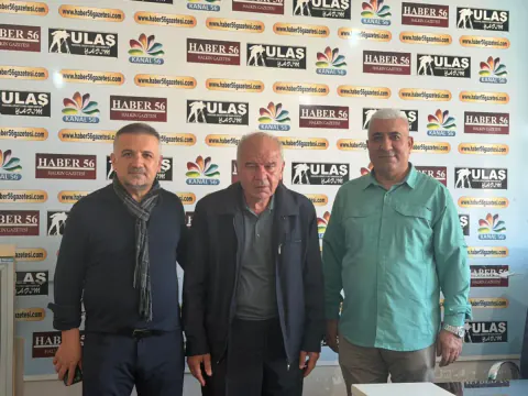 Siirt Esnaf Birliği Başkanı Hikmet Yılmaz'tan Kanal 56 TV Ziyareti