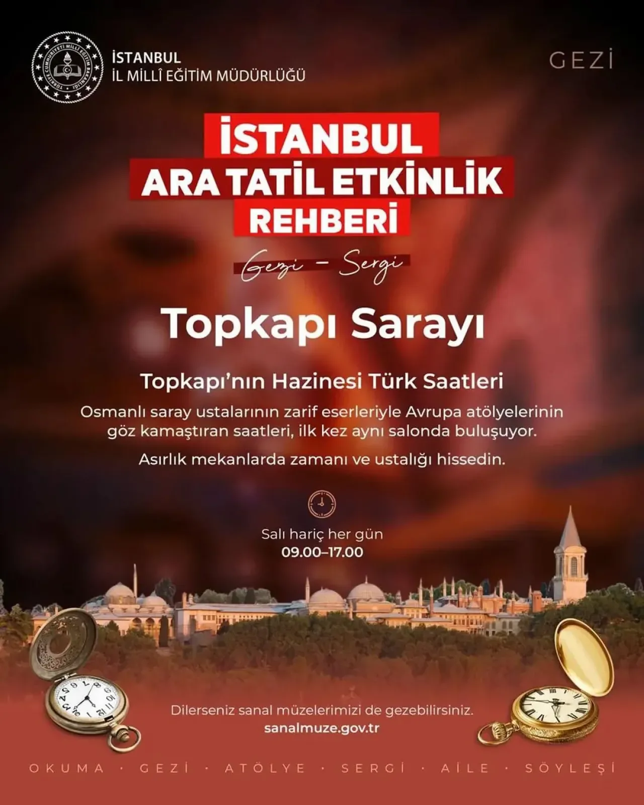 Osmanlı ve Avrupa Saatleri İlk Kez Topkapı Sarayı'nda Sergileniyor Osmanlı ve Avrupa Saatleri İlk Kez Topkapı Sarayı'nda Sergileniyor