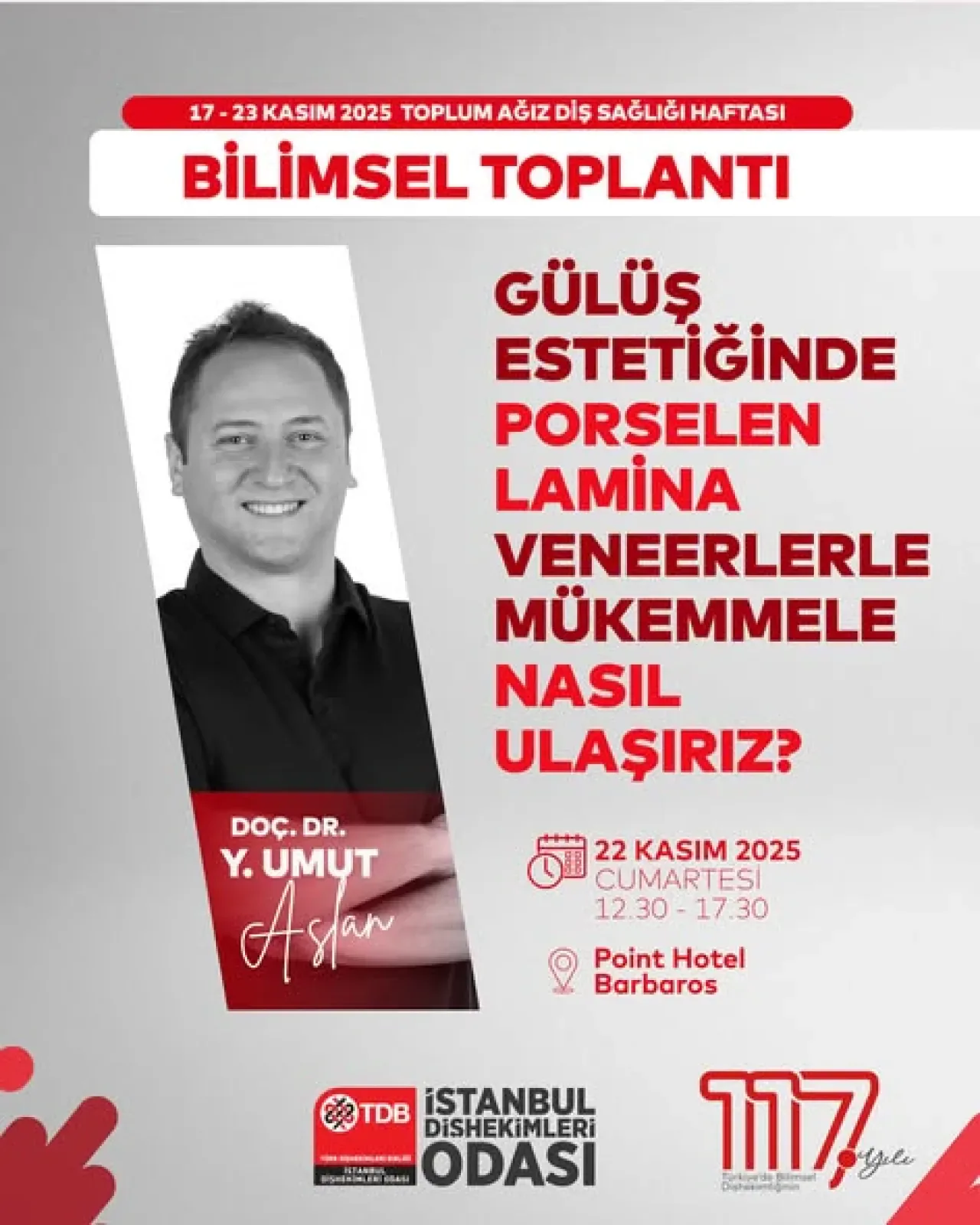 İstanbul Dişhekimleri Odası, 22 Kasım'da Diş Hekimlerine Yönelik Önemli Bilimsel Toplantı Düzenliyor İstanbul Dişhekimleri Odası, 22 Kasım'da Diş Hekimlerine Yönelik Önemli Bilimsel Toplantı Düzenliyor