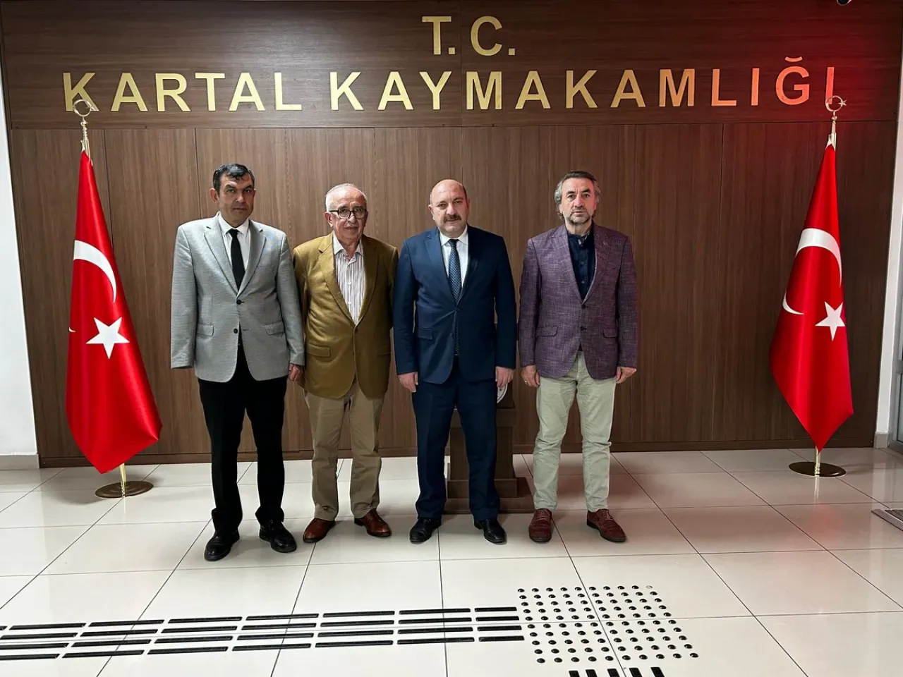 Kartal Kaymakamı Çakıcı, ORDEF Yönetim Kurulu'nu Ağırladı Kartal Kaymakamı Çakıcı, ORDEF Yönetim Kurulu'nu Ağırladı