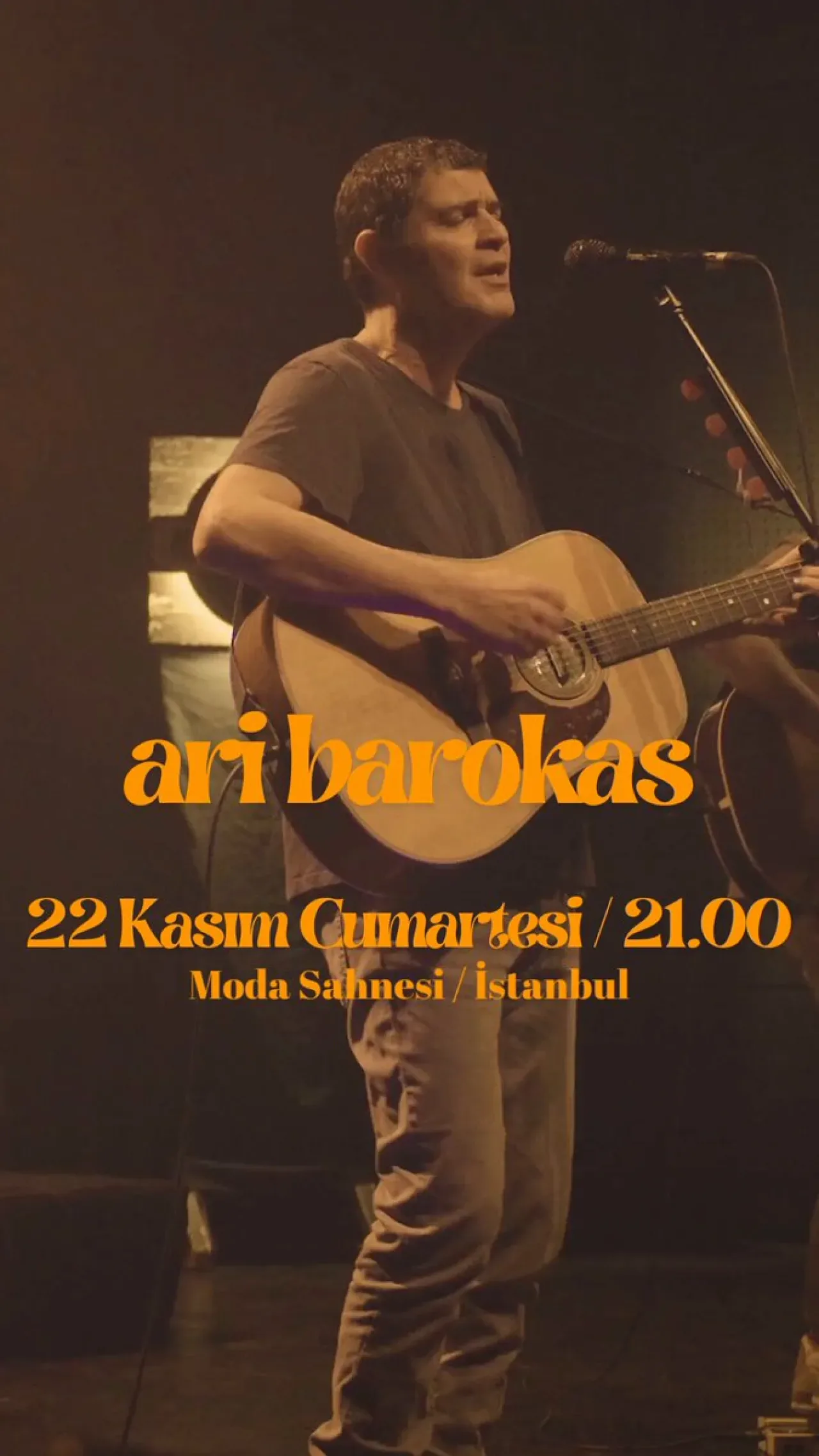 Ari Barokas, Moda Sahne'de Müzikseverlerle Buluşuyor Ari Barokas, Moda Sahne'de Müzikseverlerle Buluşuyor