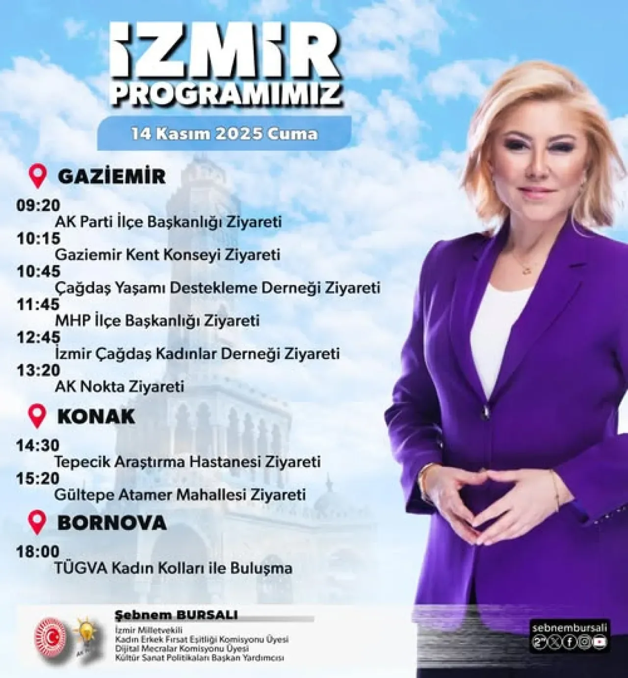 AK Parti İzmir Milletvekili Şebnem Bursalı İlçe Ziyaretlerine Başladı AK Parti İzmir Milletvekili Şebnem Bursalı İlçe Ziyaretlerine Başladı