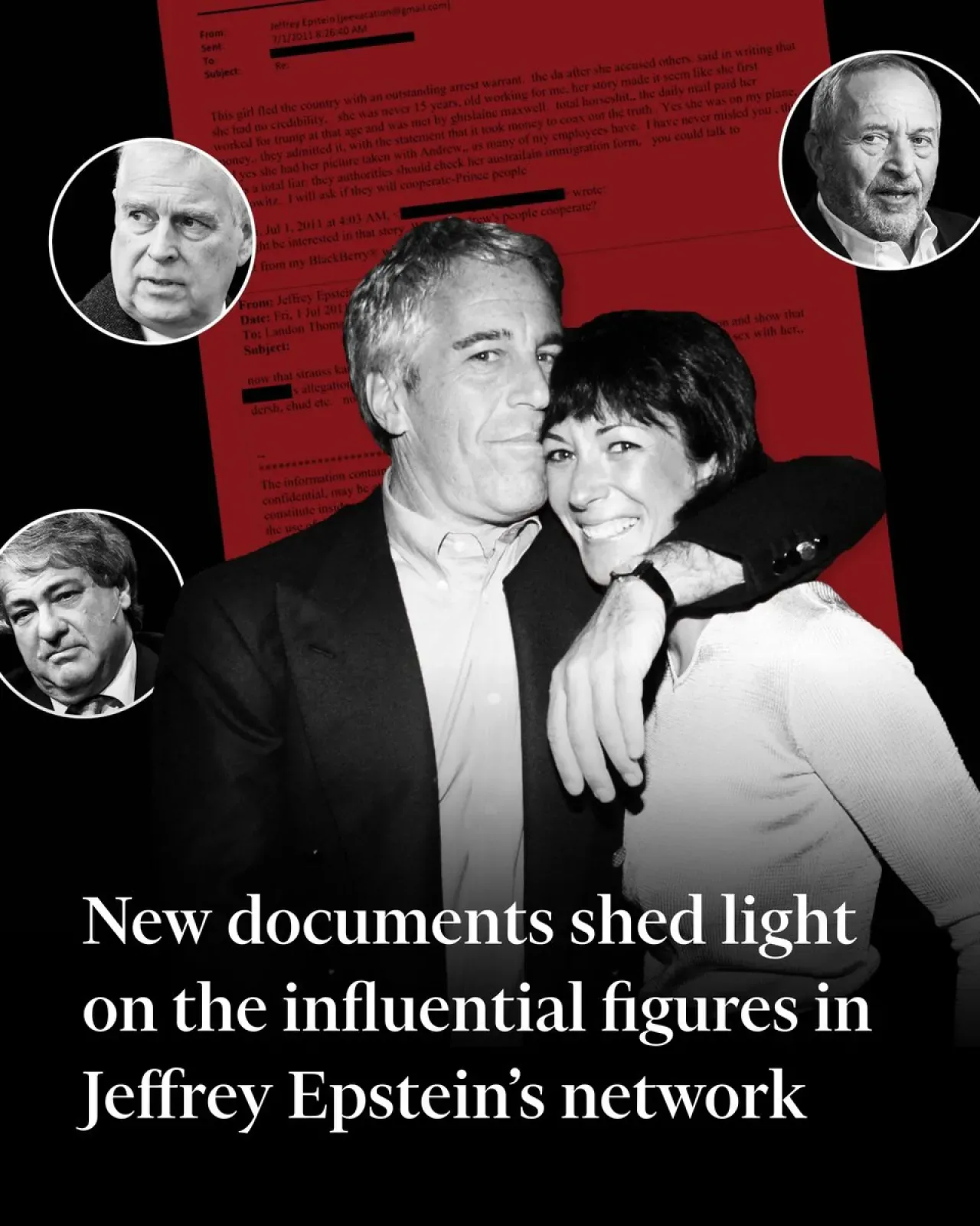 Jeffrey Epstein'in Bağlantıları: Yeni Belgeler İş Dünyası ve Siyaset İlişkilerini Aydınlatıyor Jeffrey Epstein'in Bağlantıları: Yeni Belgeler İş Dünyası ve Siyaset İlişkilerini Aydınlatıyor