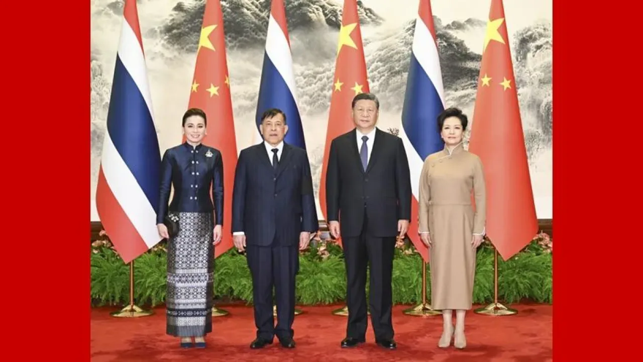 Tayland Kralı Vajiralongkorn, Çin'de Devlet Başkanı Şi Cinping ile Görüştü Tayland Kralı Vajiralongkorn, Çin'de Devlet Başkanı Şi Cinping ile Görüştü