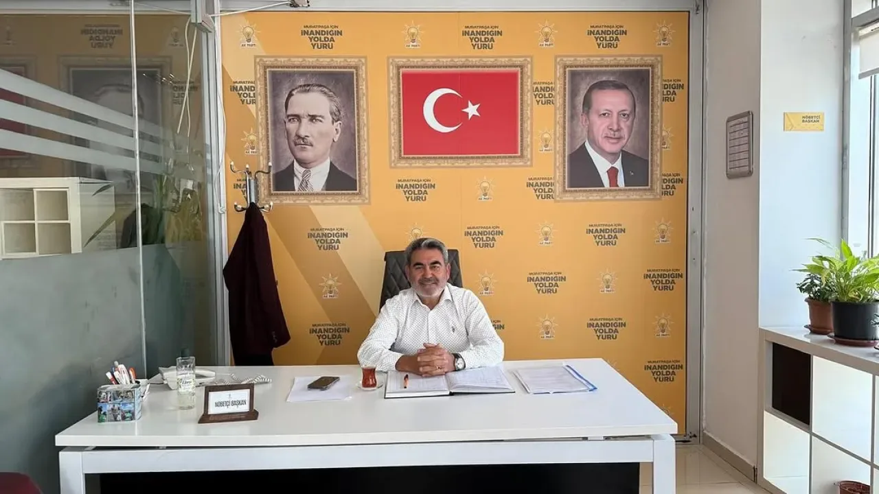Muratpaşa AK Parti İlçe Başkanlığı'nda İbrahim Kurt Nöbetçi Başkan Olarak Göreve Başladı Muratpaşa AK Parti İlçe Başkanlığı'nda İbrahim Kurt Nöbetçi Başkan Olarak Göreve Başladı