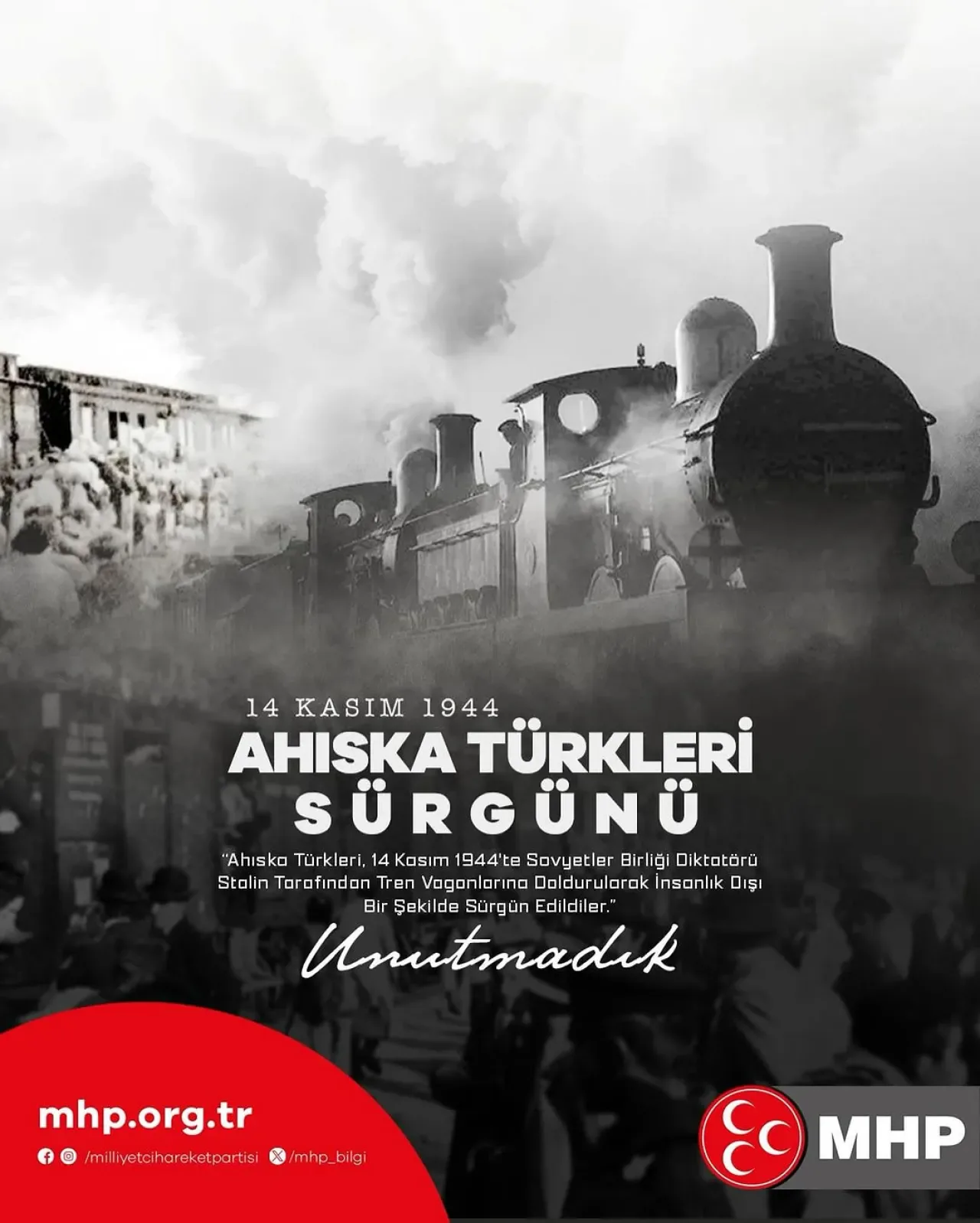 Ahıska Türkleri'nin Sürgününün 78. Yılı Ahıska Türkleri'nin Sürgününün 78. Yılı