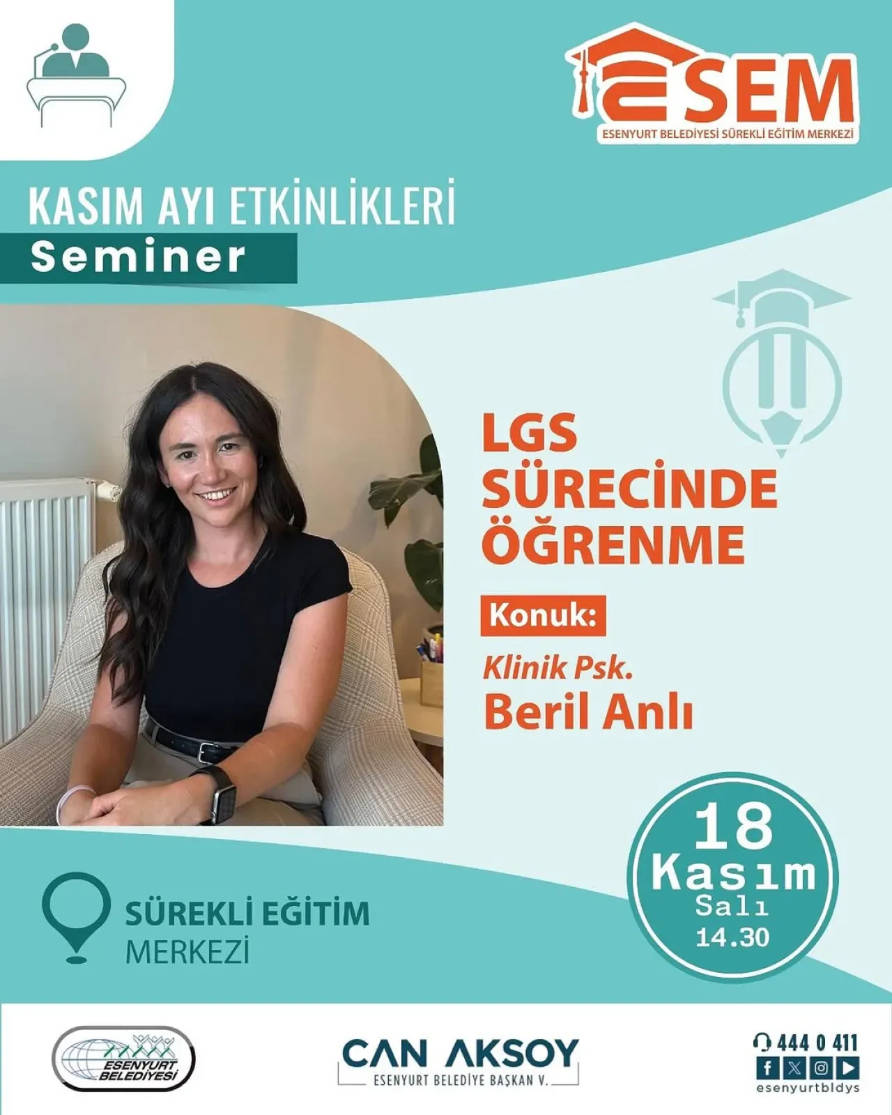Esenyurt Belediyesi, LGS'ye Hazırlanan Öğrenciler İçin Ücretsiz Seminer Düzenliyor Esenyurt Belediyesi, LGS'ye Hazırlanan Öğrenciler İçin Ücretsiz Seminer Düzenliyor