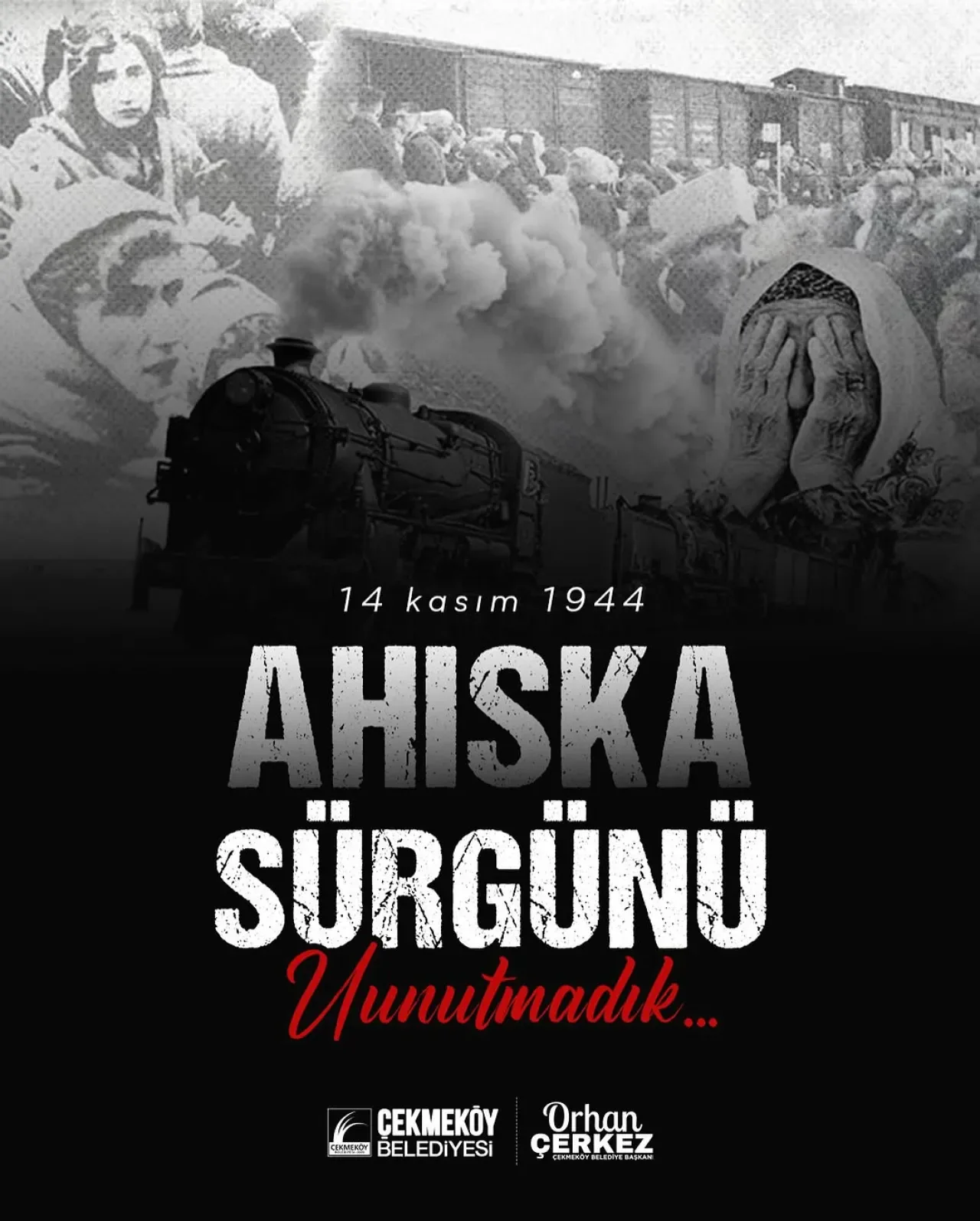 Çekmeköy'de Ahıska Sürgününün 78. Yılı Anma Etkinliği Çekmeköy'de Ahıska Sürgününün 78. Yılı Anma Etkinliği
