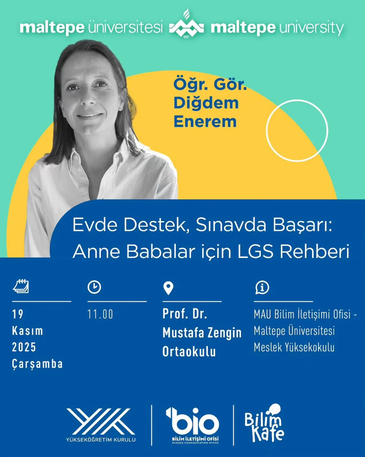 Maltepe Üniversitesi'nden LGS'ye Hazırlanan Ailelere Önemli Rehberlik Semineri Maltepe Üniversitesi'nden LGS'ye Hazırlanan Ailelere Önemli Rehberlik Semineri