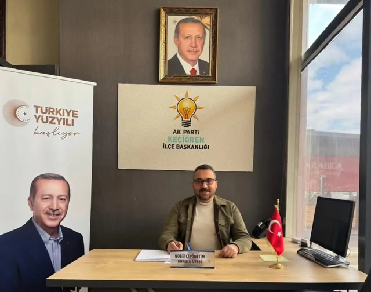 AK Parti Keçiören İlçe Başkanlığı'nda Günlük Siyaset AK Parti Keçiören İlçe Başkanlığı'nda Günlük Siyaset