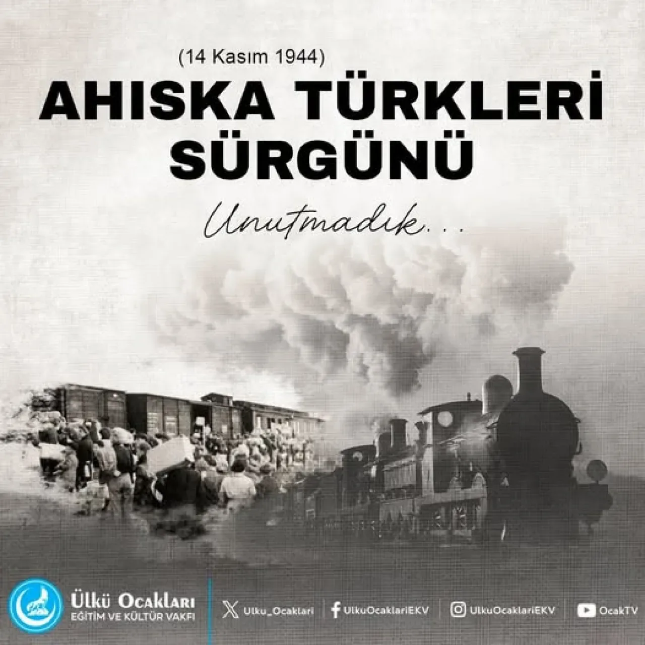 Ahıska Türkleri'nin Sürgün ve Katliamı Ankara'da Anıldı Ahıska Türkleri'nin Sürgün ve Katliamı Ankara'da Anıldı