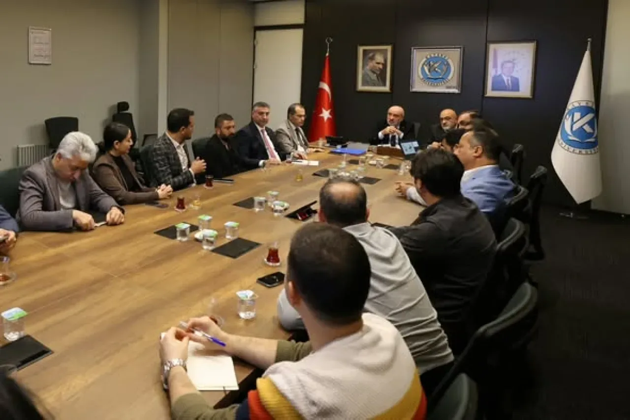 Kayseri Üniversitesi'nde StartUp MYO Proje Yarışması İçin İstişare Toplantısı Düzenlendi Kayseri Üniversitesi'nde StartUp MYO Proje Yarışması İçin İstişare Toplantısı Düzenlendi