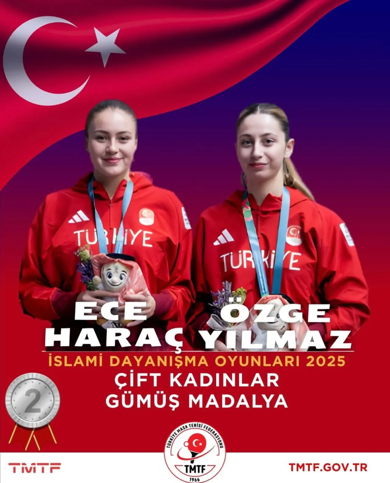 Bursa Büyükşehir Belediyespor Sporcusu Özge Yılmaz'dan İslami Dayanışma Oyunları'nda Gümüş Madalya Bursa Büyükşehir Belediyespor Sporcusu Özge Yılmaz'dan İslami Dayanışma Oyunları'nda Gümüş Madalya