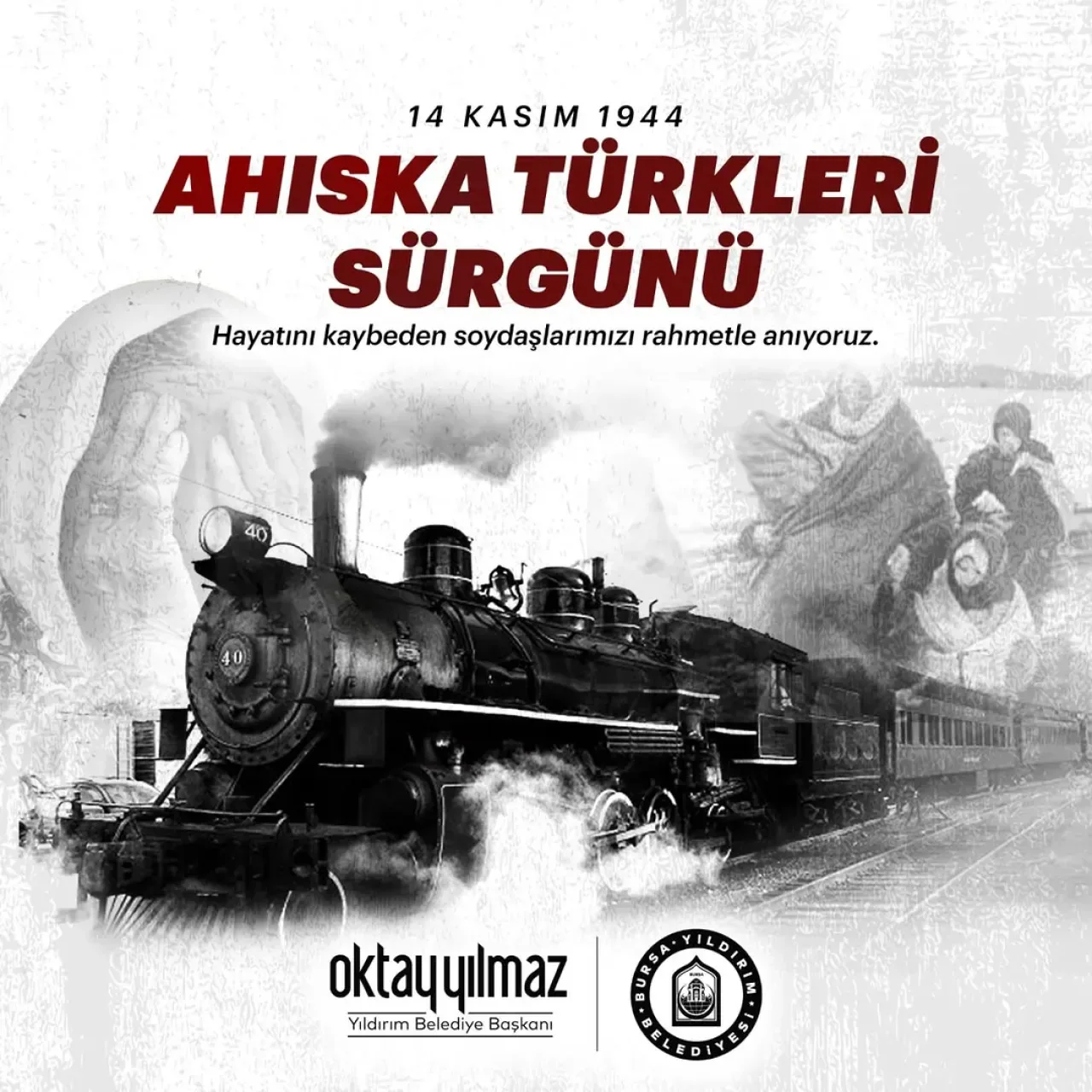 Bursa'da Ahıska Türklerinin Sürgün Acısı Anıldı Bursa'da Ahıska Türklerinin Sürgün Acısı Anıldı