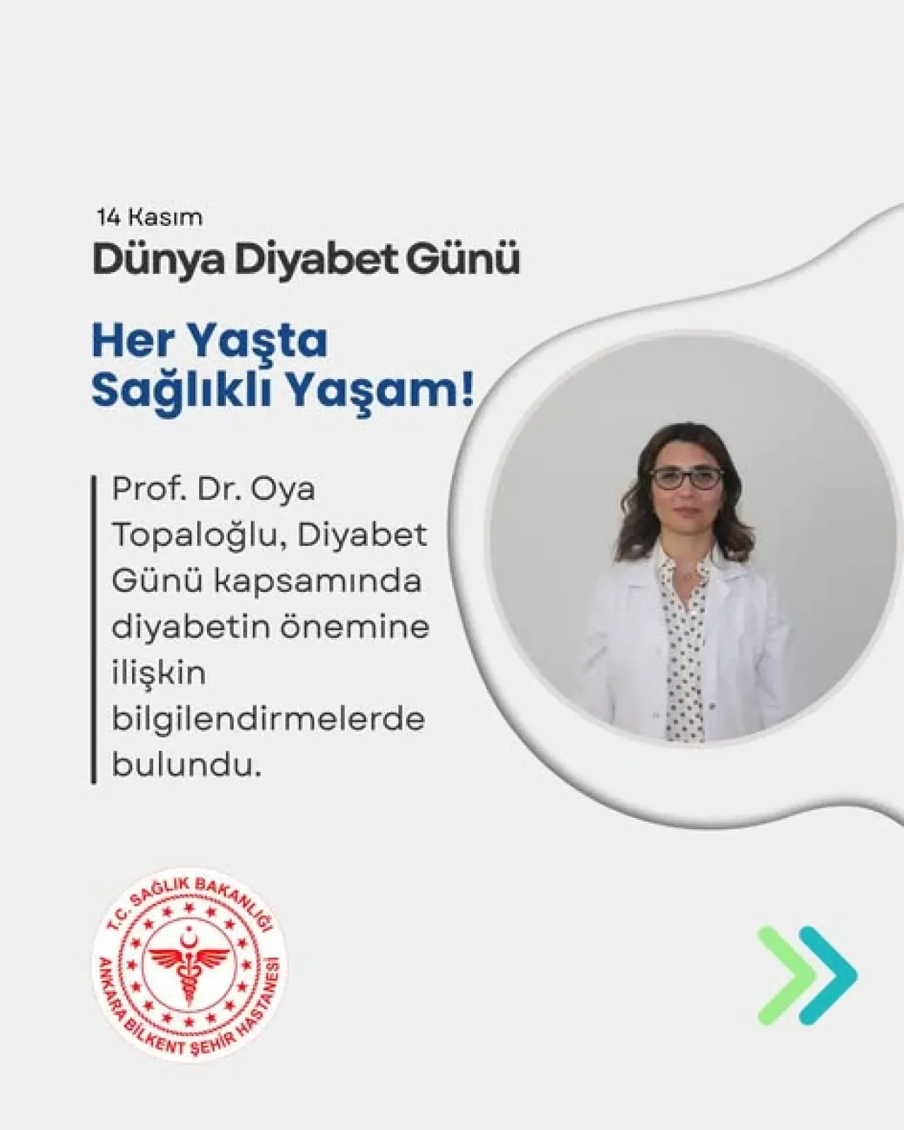 Diyabet Kontrolü Hayat Kurtarıyor: Prof. Dr. Oya Topaloğlu'ndan Önemli Uyarılar Diyabet Kontrolü Hayat Kurtarıyor: Prof. Dr. Oya Topaloğlu'ndan Önemli Uyarılar