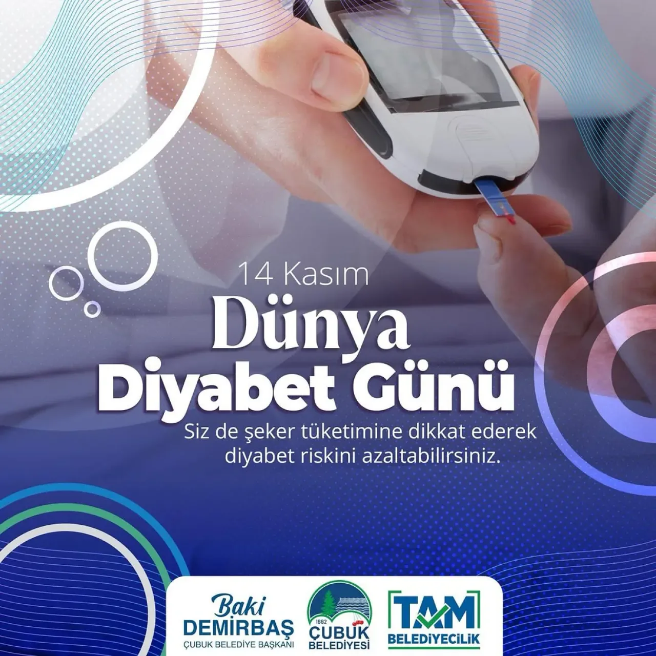 Dünya Diyabet Günü'nde Sağlıklı Yaşam Çağrısı Dünya Diyabet Günü'nde Sağlıklı Yaşam Çağrısı