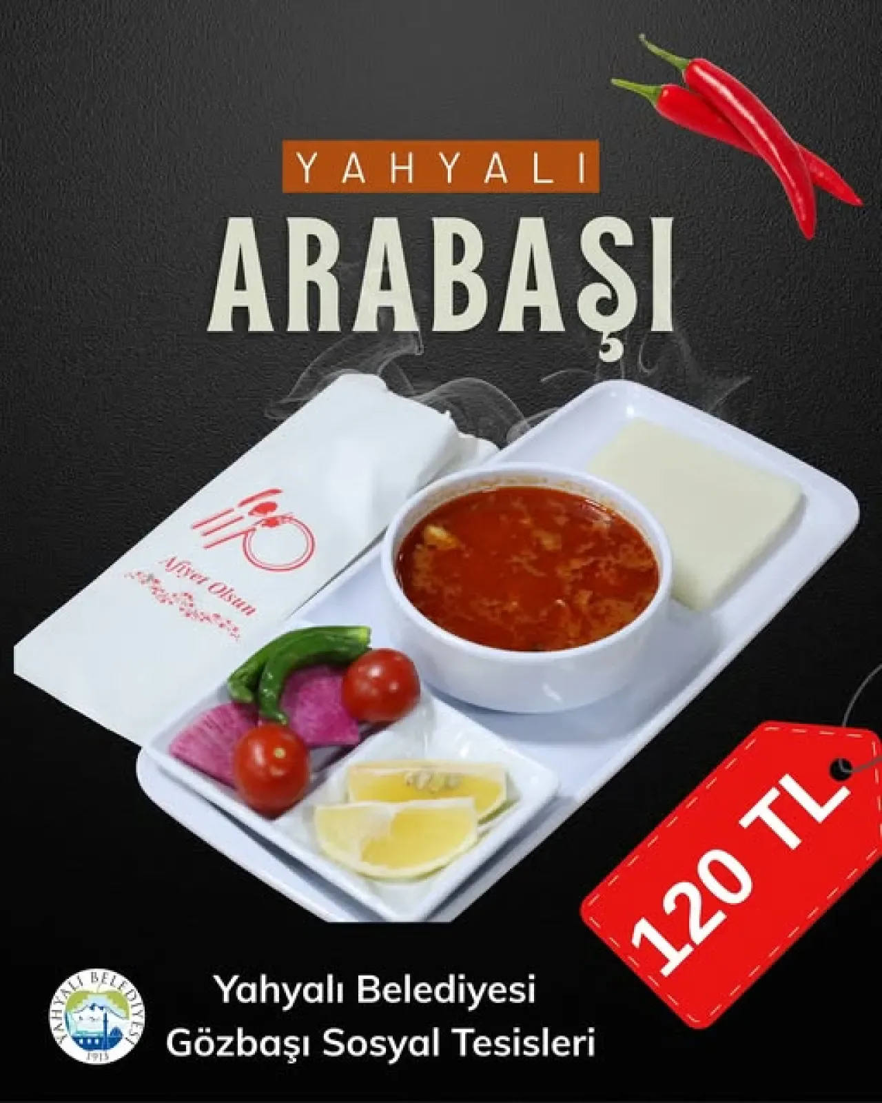 Yahyalı'nın Geleneksel Lezzeti: Arabaşı Çorbası Gözbaşı Sosyal Tesisleri'nde Servis Ediliyor Yahyalı'nın Geleneksel Lezzeti: Arabaşı Çorbası Gözbaşı Sosyal Tesisleri'nde Servis Ediliyor