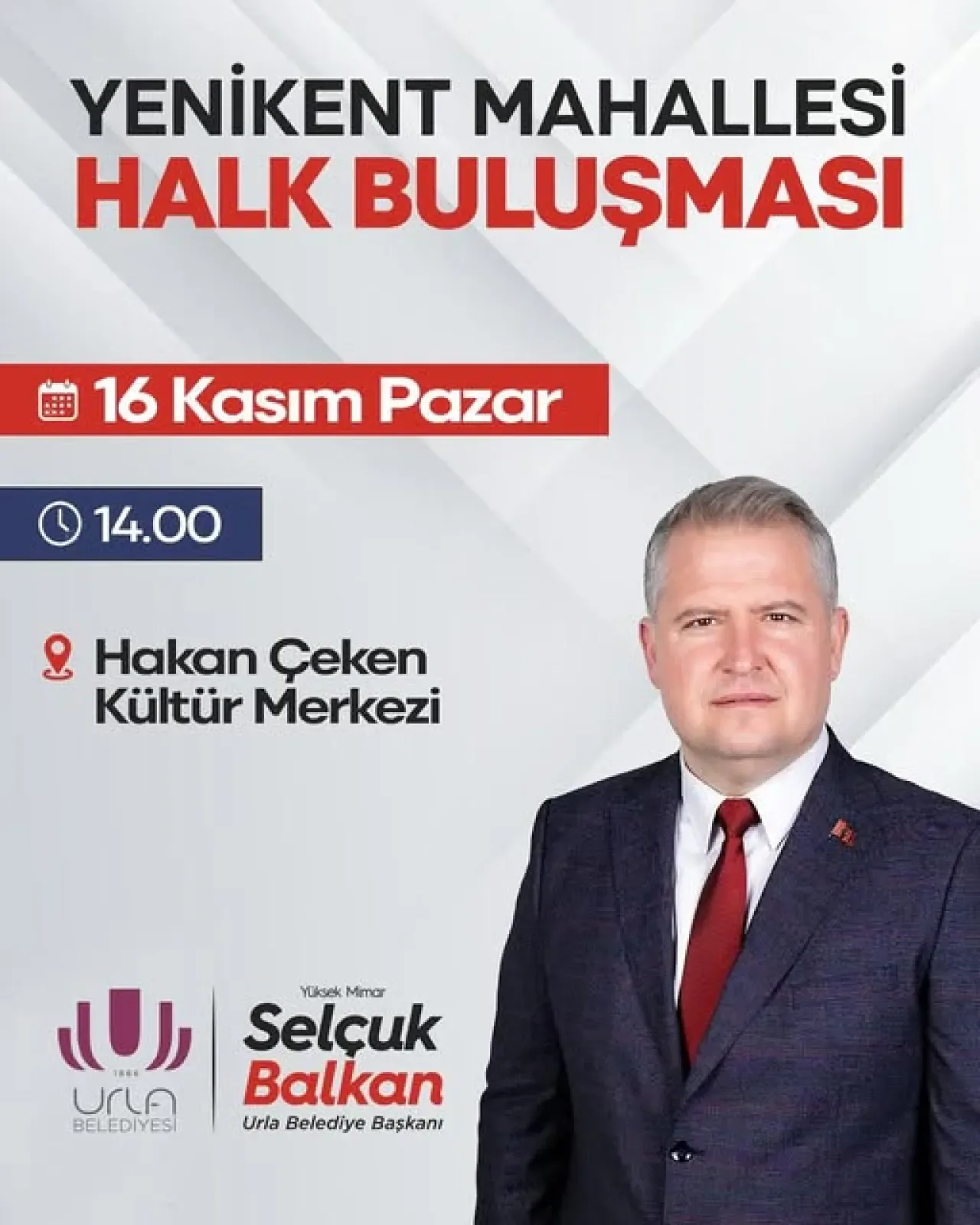 İzmir Urla'da Mahalle Sakinleri ile Halk Buluşması Düzenlenecek İzmir Urla'da Mahalle Sakinleri ile Halk Buluşması Düzenlenecek