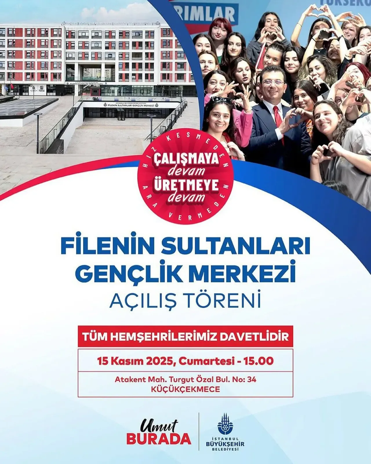 İstanbul'a Yeni Bir Gençlik Merkezi: Filenin Sultanları Kapılarını Açıyor İstanbul'a Yeni Bir Gençlik Merkezi: Filenin Sultanları Kapılarını Açıyor