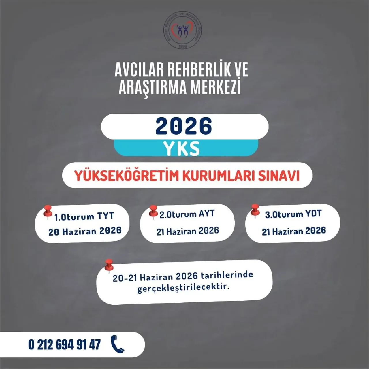 2026 Yükseköğretim Kurumları Sınavı (YKS) Tarihleri Açıklandı 2026 Yükseköğretim Kurumları Sınavı (YKS) Tarihleri Açıklandı