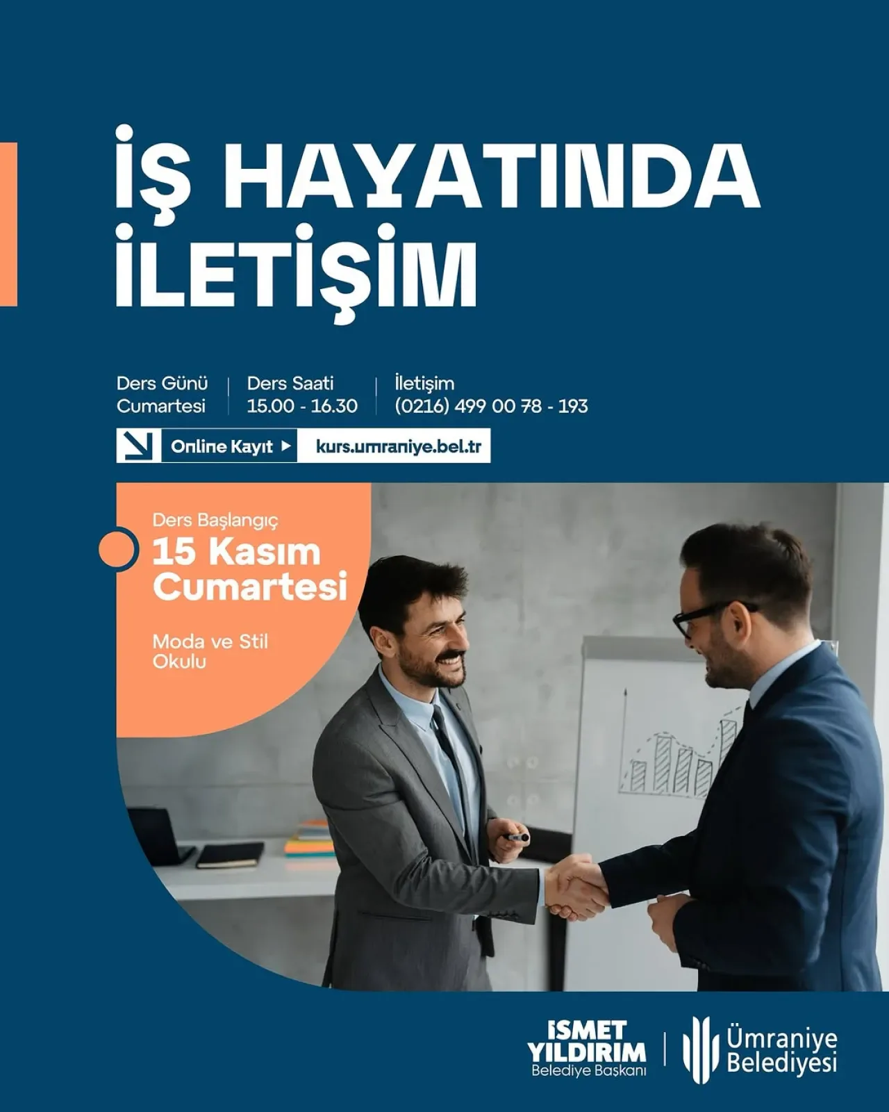 Ümraniye Belediyesi'nden İş Hayatında Başarıyı Artıracak İletişim Kursu Ümraniye Belediyesi'nden İş Hayatında Başarıyı Artıracak İletişim Kursu