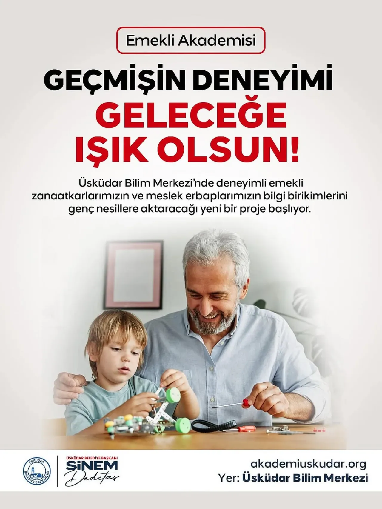 Üsküdar'da Emeklilerin Bilgi ve Deneyimi Çocuklarla Buluşuyor Üsküdar'da Emeklilerin Bilgi ve Deneyimi Çocuklarla Buluşuyor
