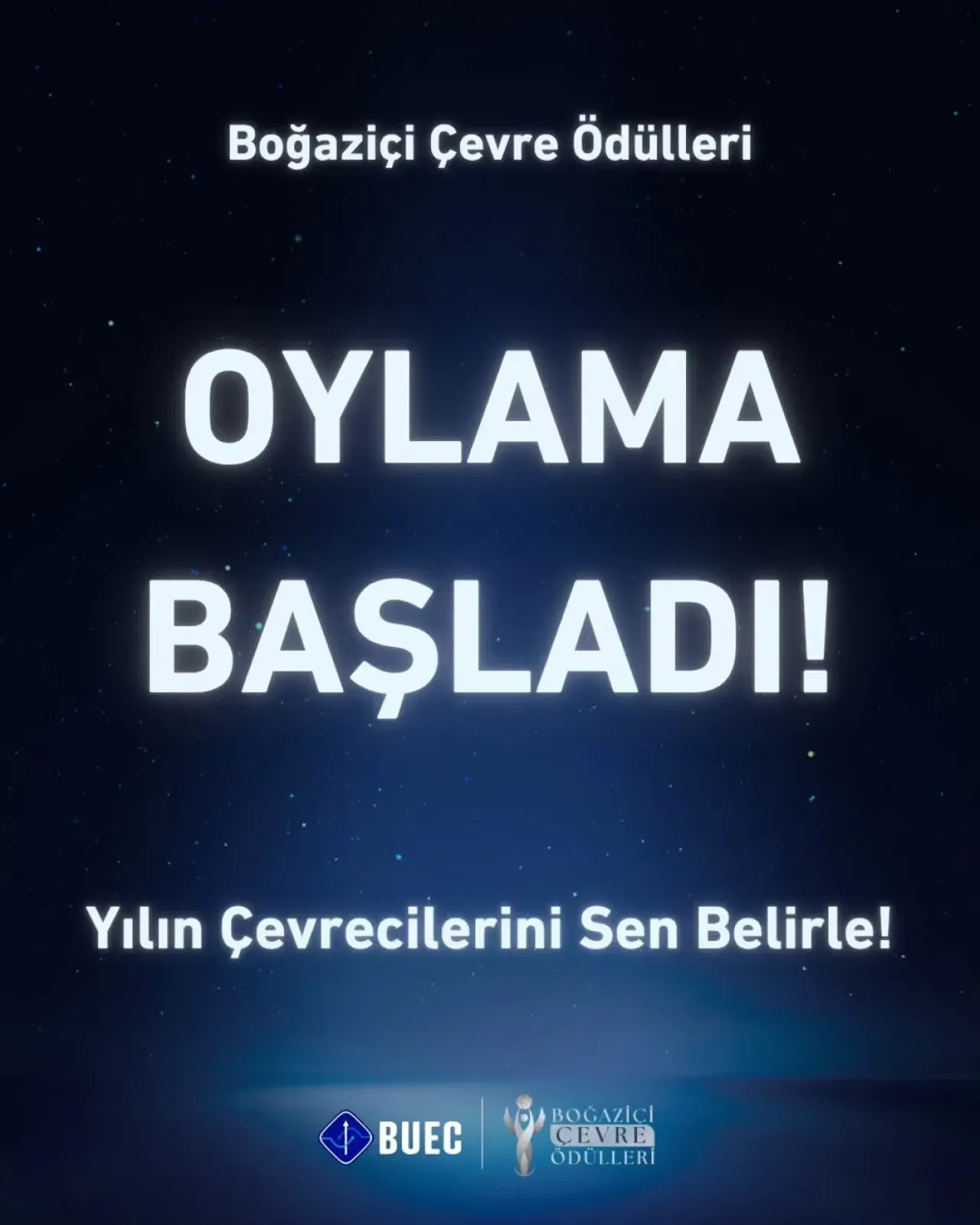 Yılın Çevrecileri İçin Oylama Zamanı Yılın Çevrecileri İçin Oylama Zamanı