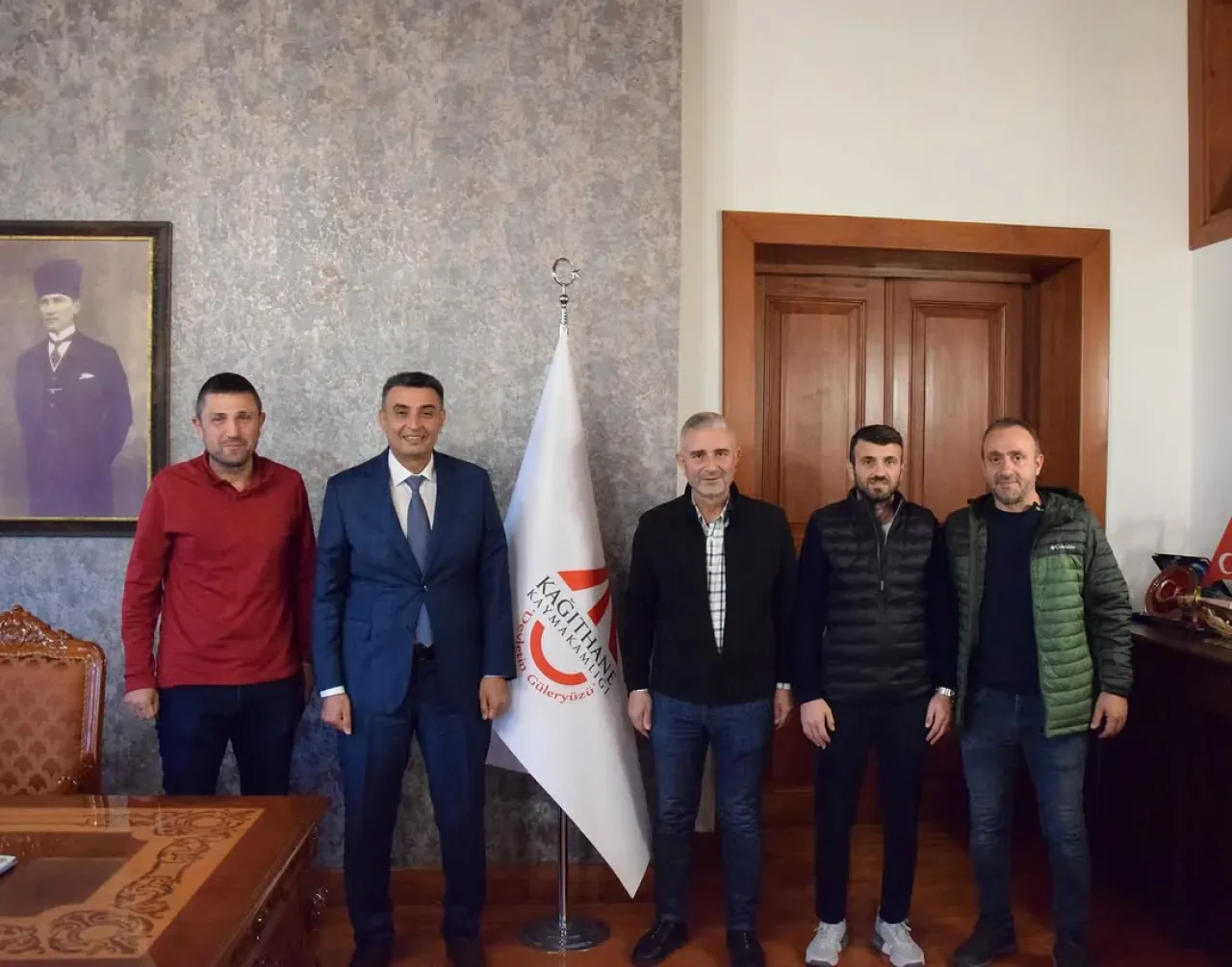 Kağıthane Kaymakamı Yüksel KARA'ya Hayırlı Olsun Ziyareti Kağıthane Kaymakamı Yüksel KARA'ya Hayırlı Olsun Ziyareti