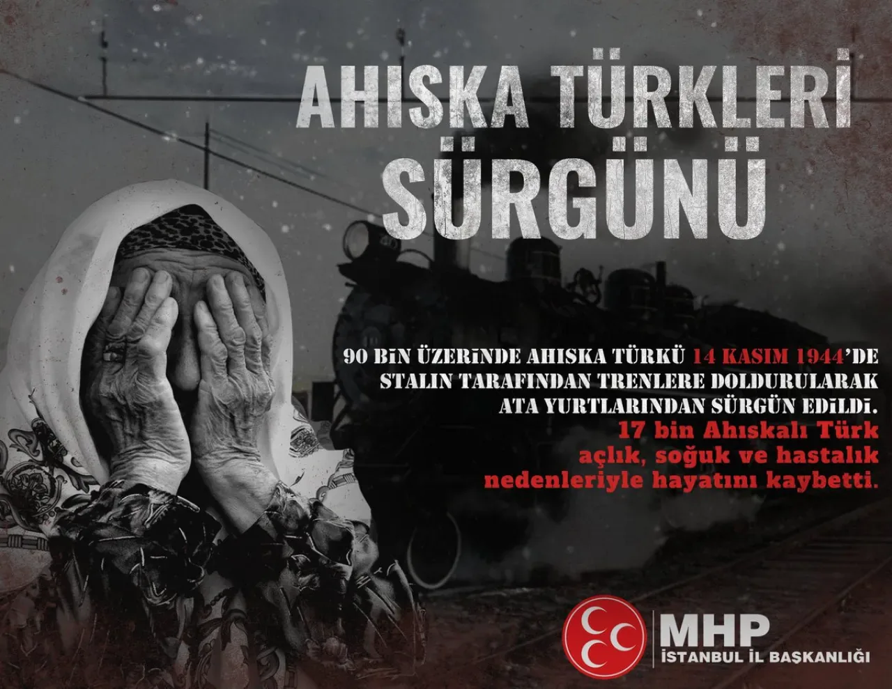 Ahıska Türkleri'nin Sürgününün 78. Yılı: 14 Kasım 1944'te Yaşanan Acı Ahıska Türkleri'nin Sürgününün 78. Yılı: 14 Kasım 1944'te Yaşanan Acı