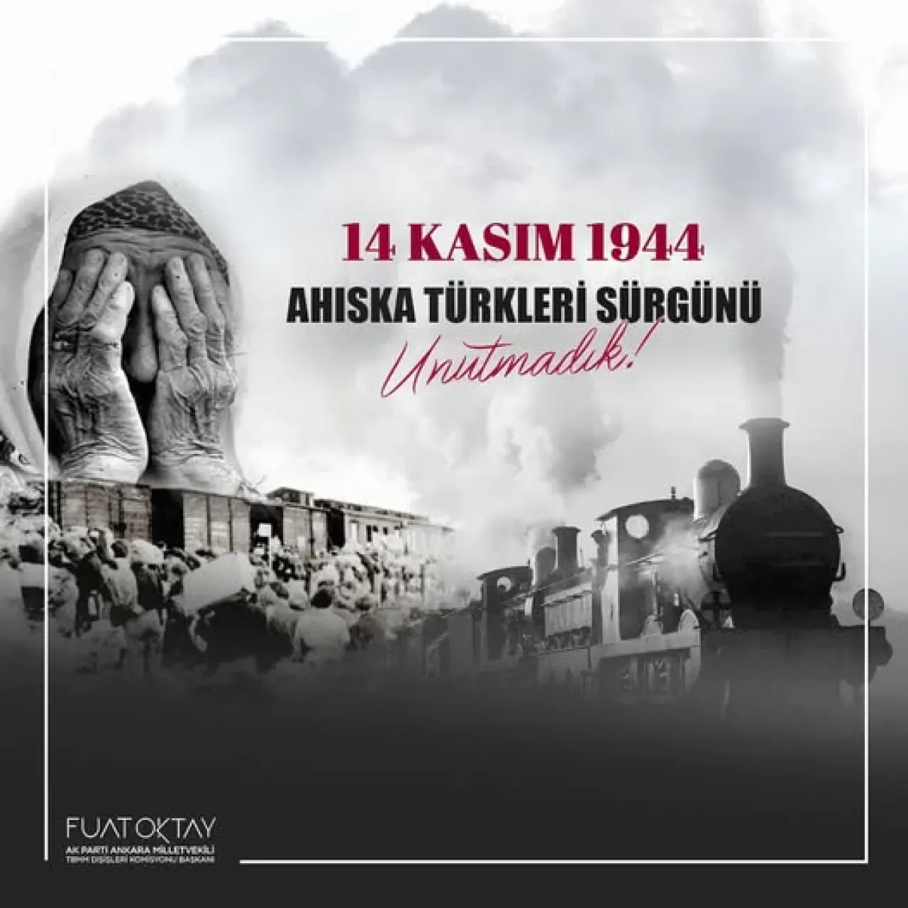 Ahıska Türkleri'nin 81. Yılında Sürgün Acısı Hatırlatıldı Ahıska Türkleri'nin 81. Yılında Sürgün Acısı Hatırlatıldı