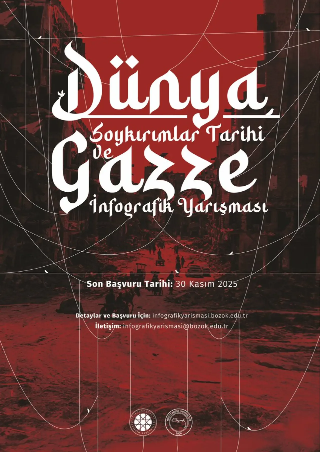 Yozgat Bozok Üniversitesi'nden Anlamlı Farkındalık: Dünya Soykırımları ve Gazze Konulu İnfografik Yarışması Yozgat Bozok Üniversitesi'nden Anlamlı Farkındalık: Dünya Soykırımları ve Gazze Konulu İnfografik Yarışması