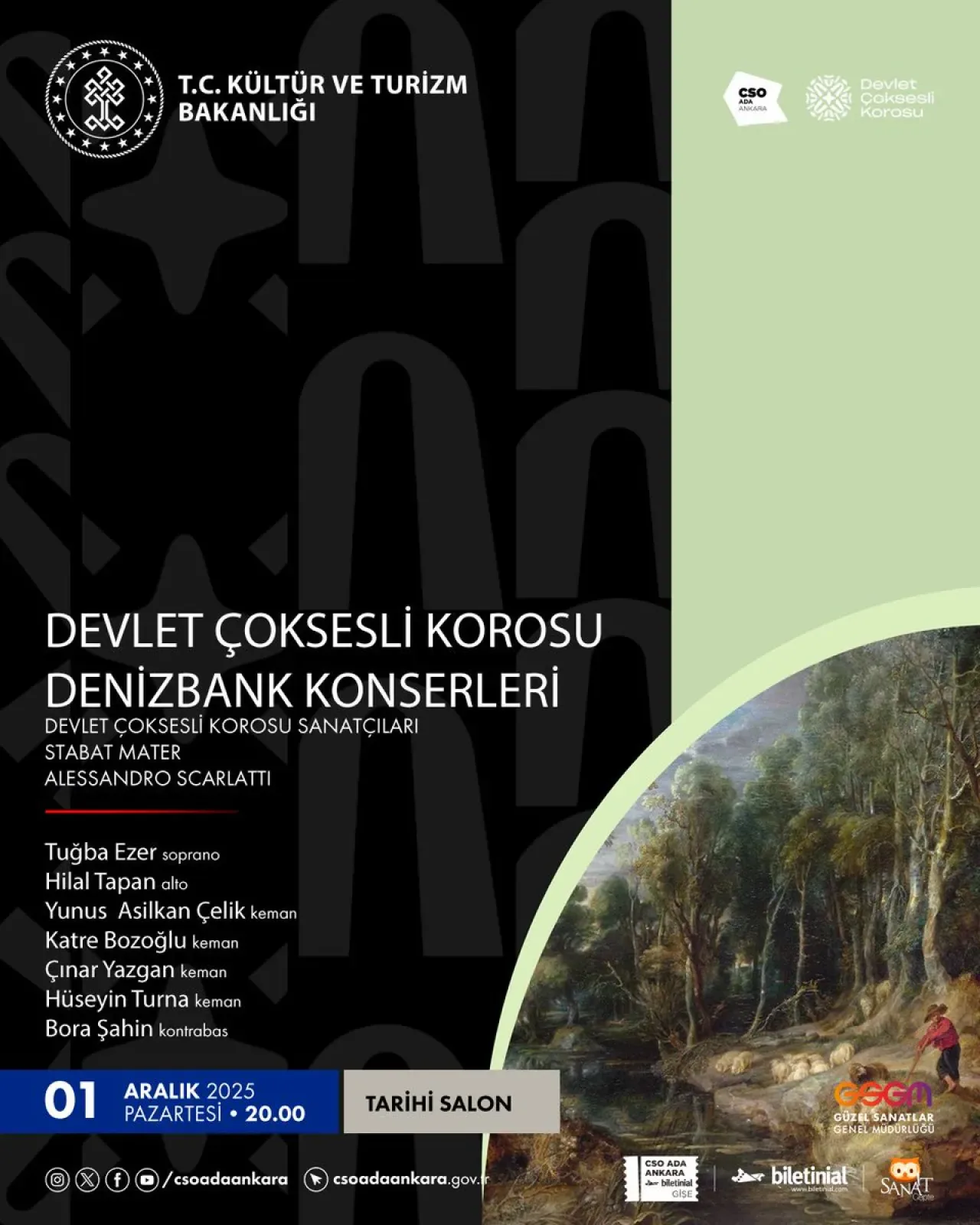 CSO ADA Ankara'da Stabat Mater Konseri CSO ADA Ankara'da Stabat Mater Konseri
