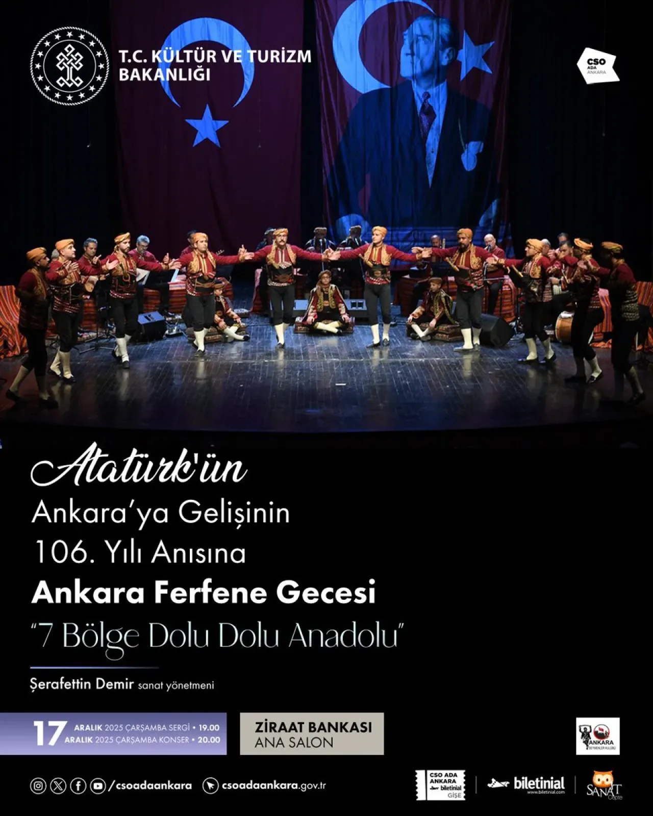 Ankara'da Atatürk'ün Gelişinin 106. Yıl Coşkusu Ankara'da Atatürk'ün Gelişinin 106. Yıl Coşkusu
