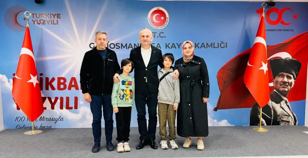 Gaziosmanpaşa Kaymakamlığı'ndan Nazik Ziyaret Gaziosmanpaşa Kaymakamlığı'ndan Nazik Ziyaret