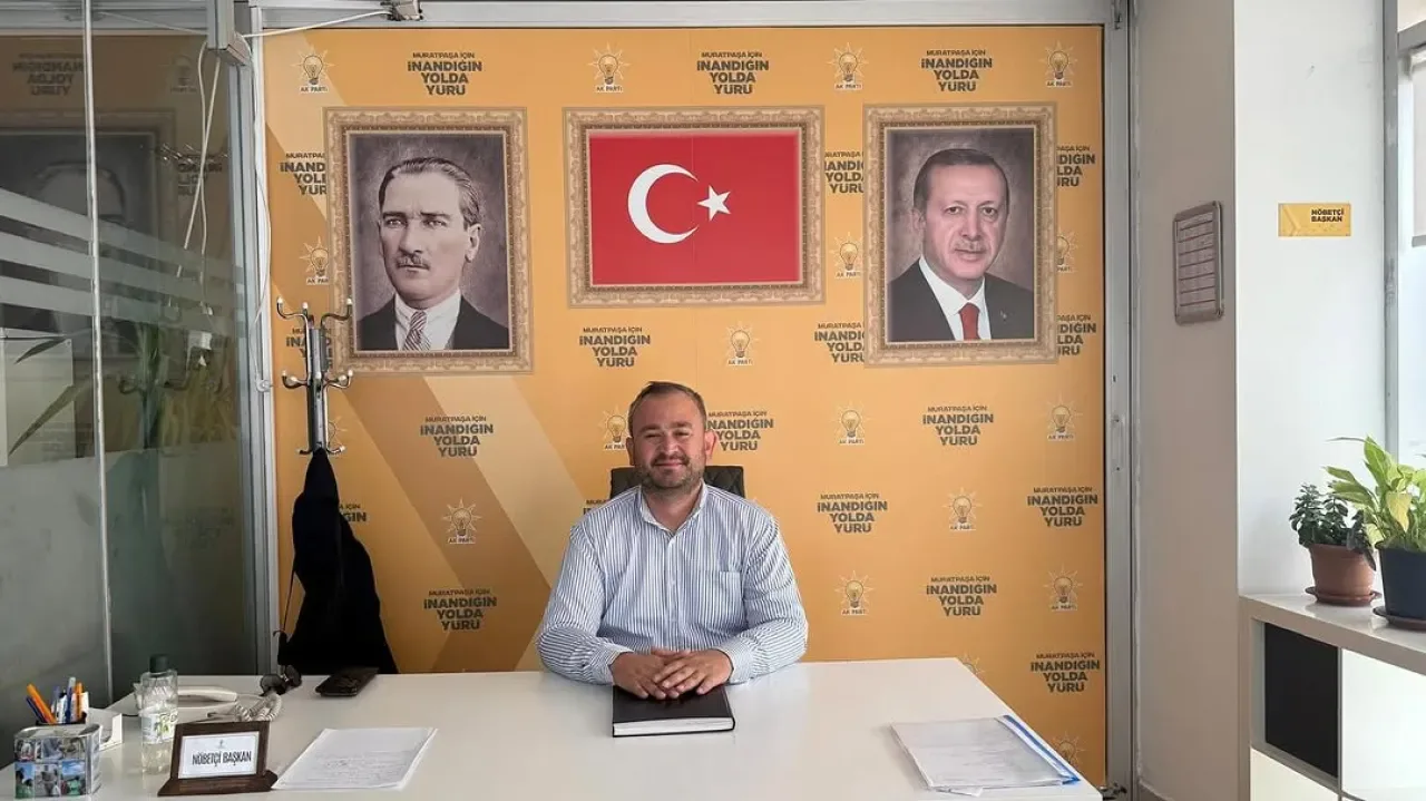 AK Parti Muratpaşa İlçe Teşkilatı'nda Nöbetçi Başkanlık Görevi Yasin Meydan'a Verildi AK Parti Muratpaşa İlçe Teşkilatı'nda Nöbetçi Başkanlık Görevi Yasin Meydan'a Verildi