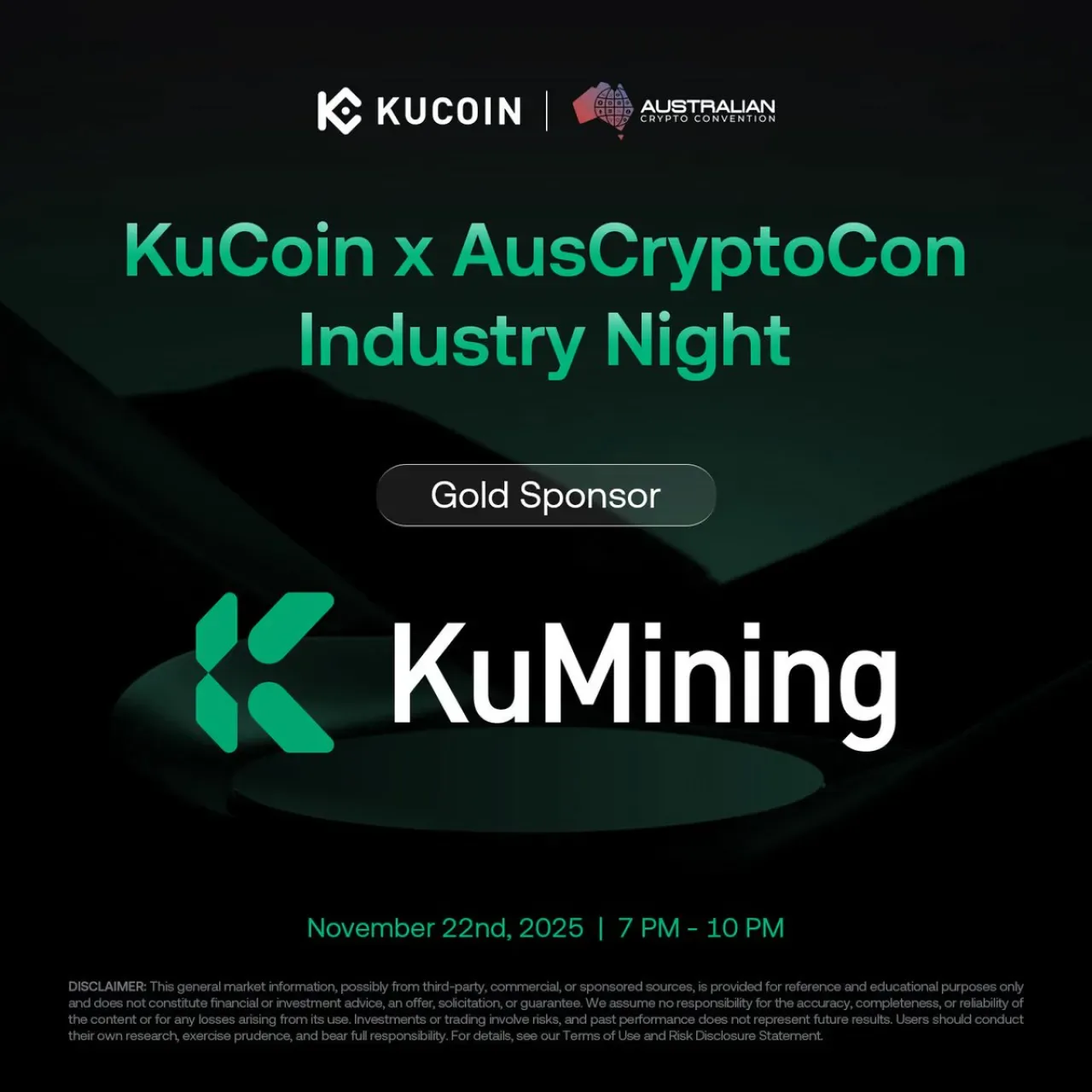 KuCoin ve KuMining, Sydney'de Sektör Gecesi'ne Destek Verdi KuCoin ve KuMining, Sydney'de Sektör Gecesi'ne Destek Verdi